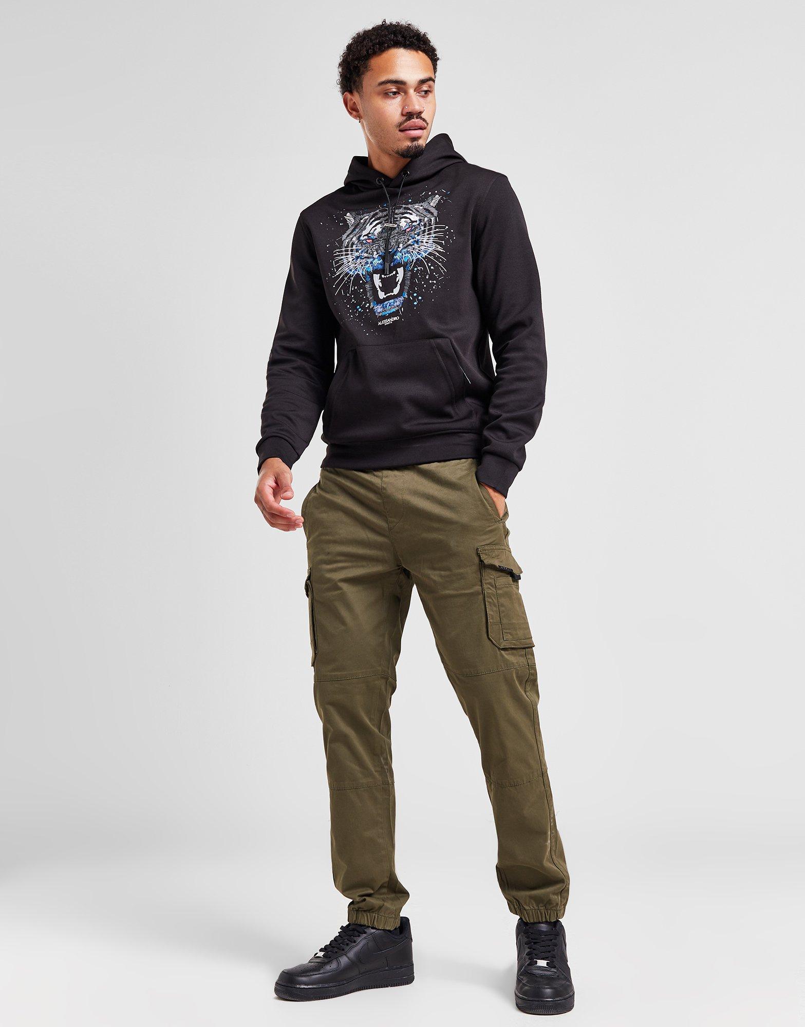 Green Sonneti Cuffed Cargo Pants