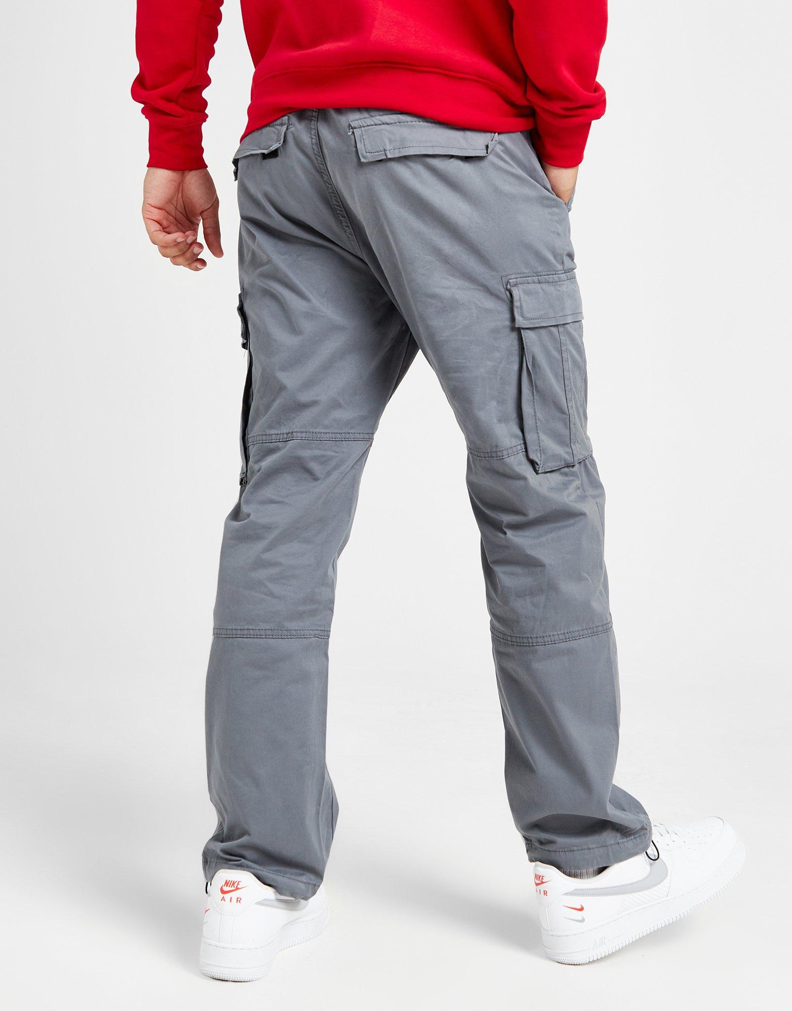 Grey Sonneti Open Hem Cargo Pants