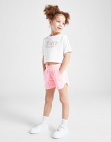 JUICY COUTURE Girls' Tape T-Shirt/Shorts Set Children