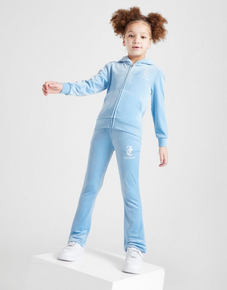 JUICY COUTURE Girls' Full Zip Flare Tracksuit Children