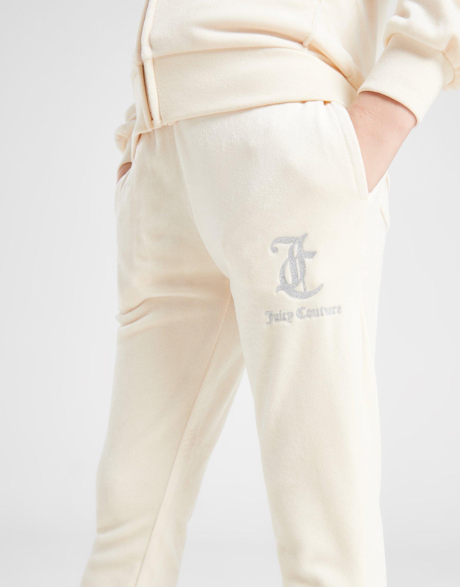 Juicy Couture Girls' Glitter Full Zip Hooded Tracksuit Children
