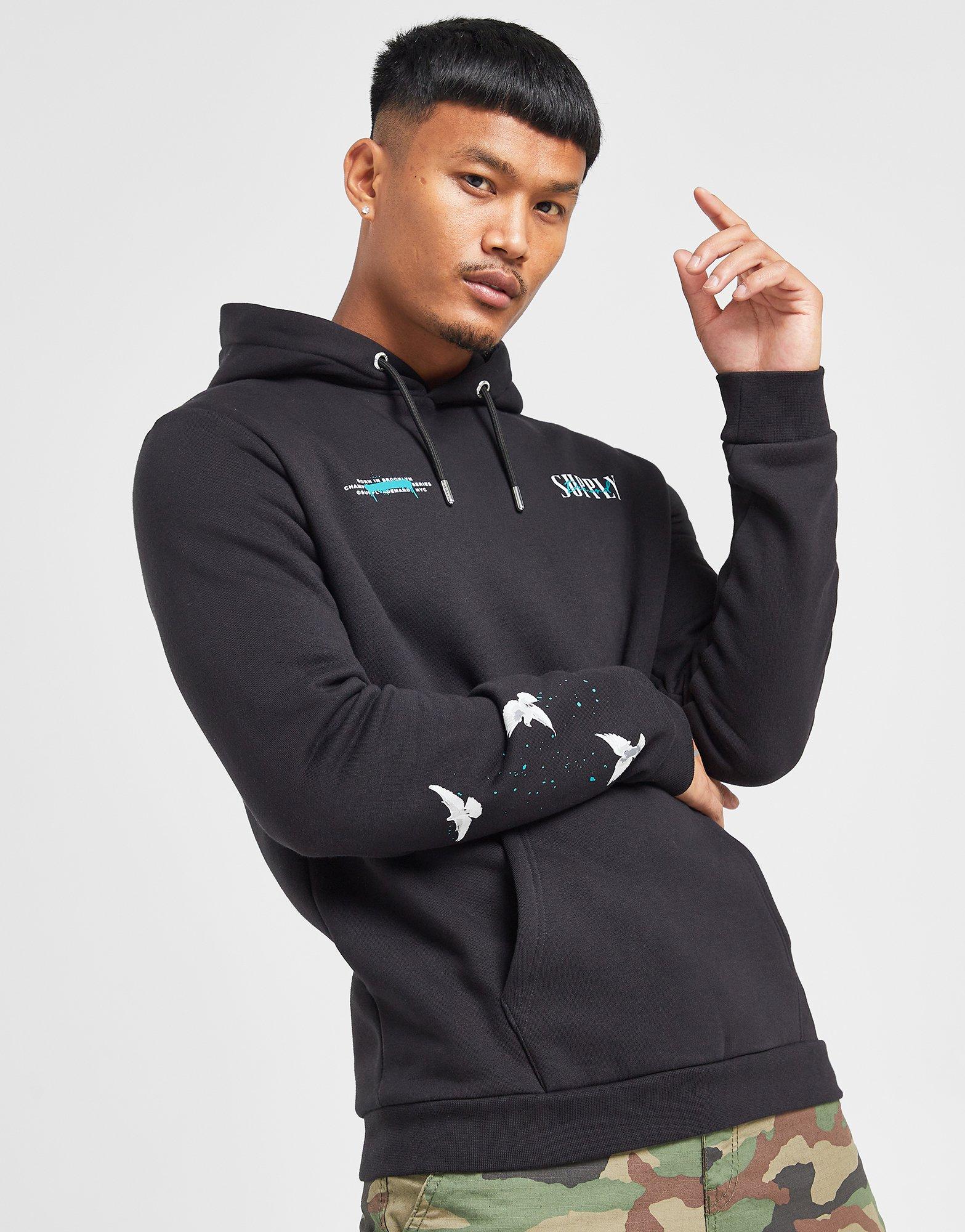 Black Supply u0026 Demand Fusa Hoodie | JD Sports UK