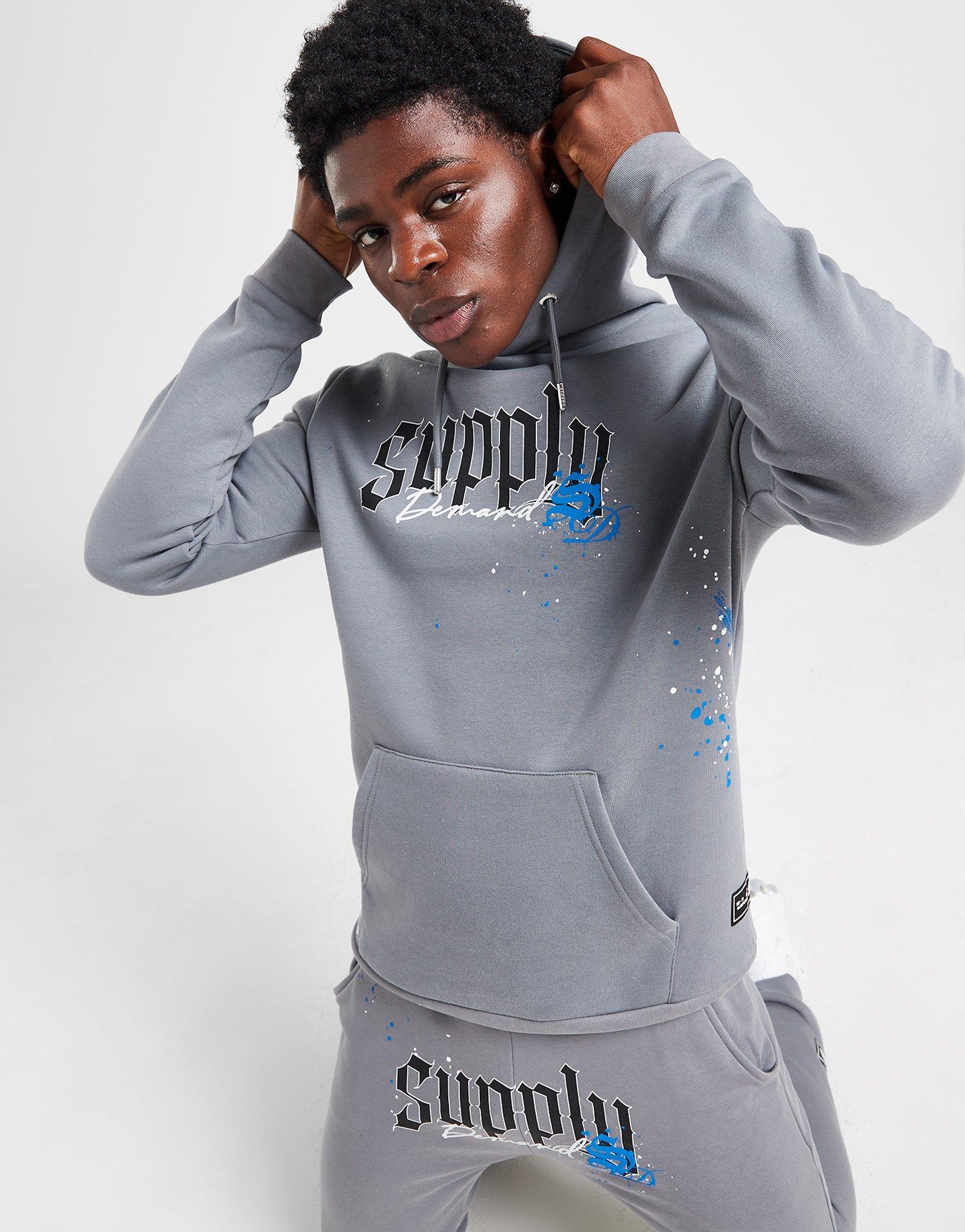 Grey Supply u0026 Demand Blaze Hoodie | JD Sports UK