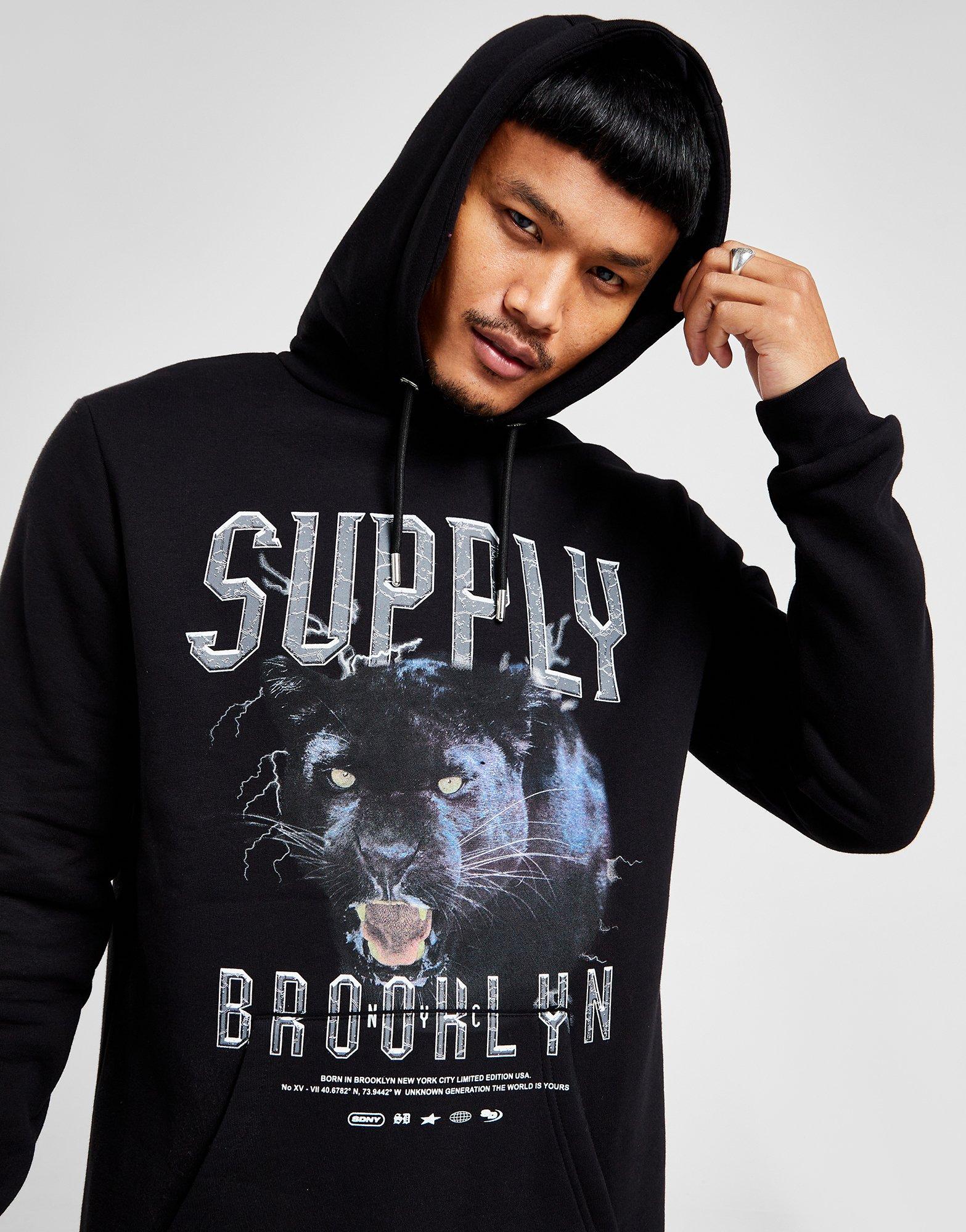 Black Supply & Demand Panther Hoodie JD Sports Global