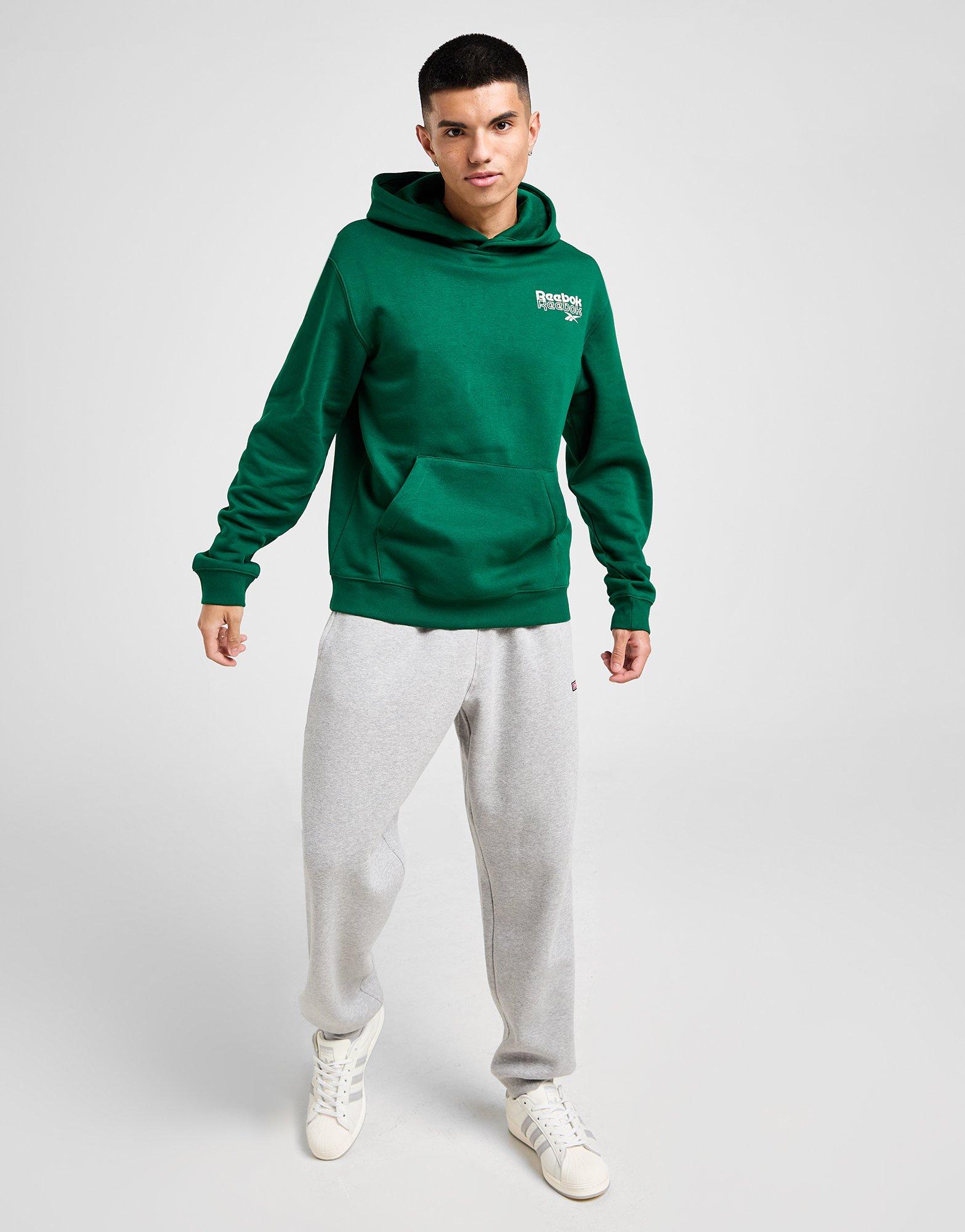 Reebok crossfit store hoodie mens green