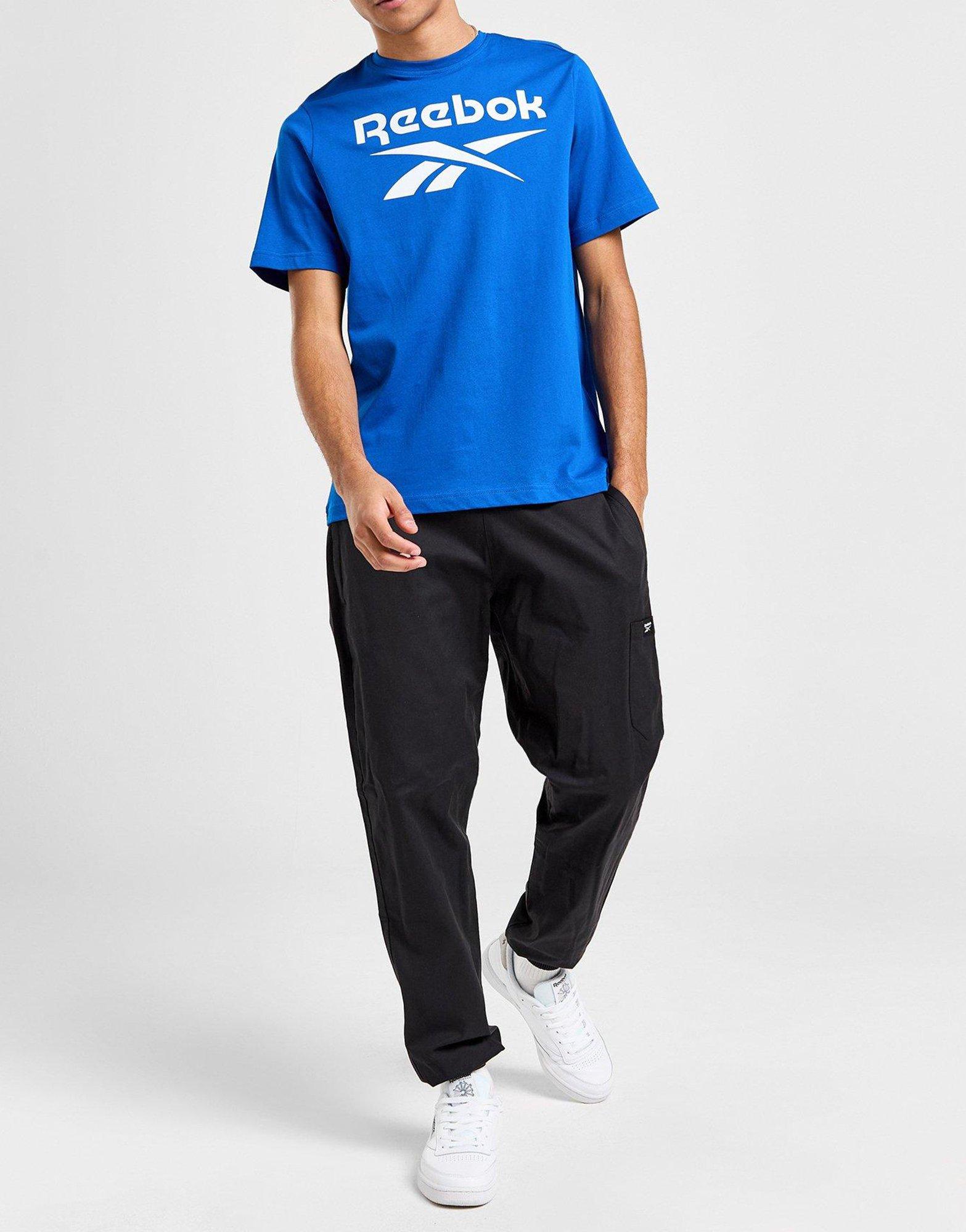 Reebok t shirt clearance bleu