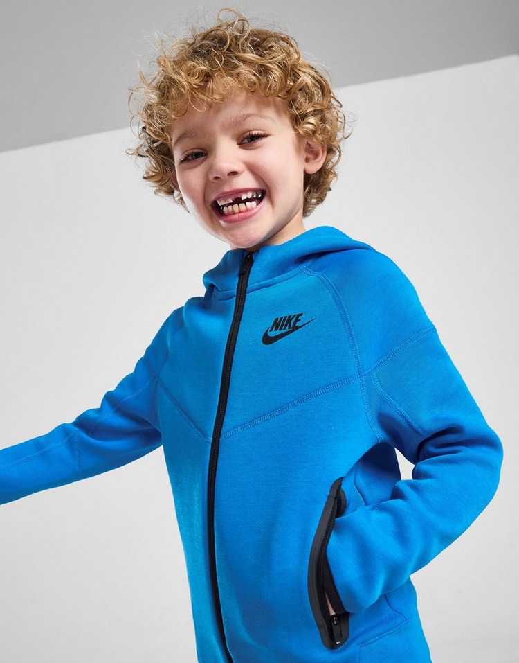 Blue Nike Tech Fleece Tracksuit Children | JD Sports UK