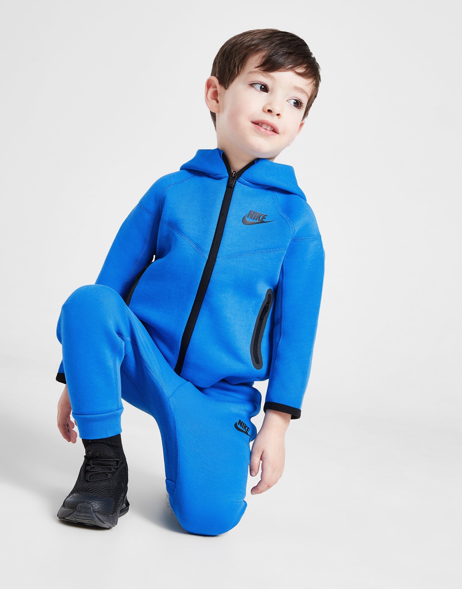 Blue Nike Tech Fleece Tracksuit Infant JD Sports UK