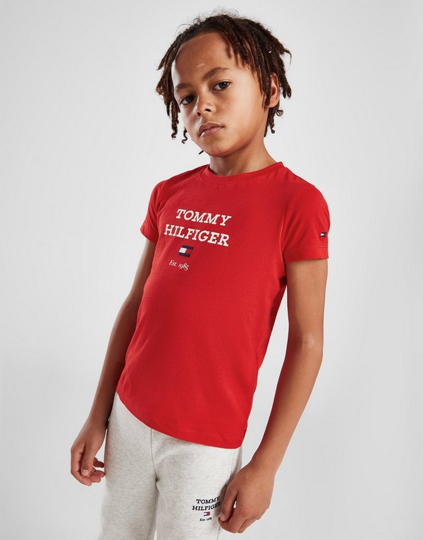 Tommy Hilfiger Flag Logo T-Shirt Kinder