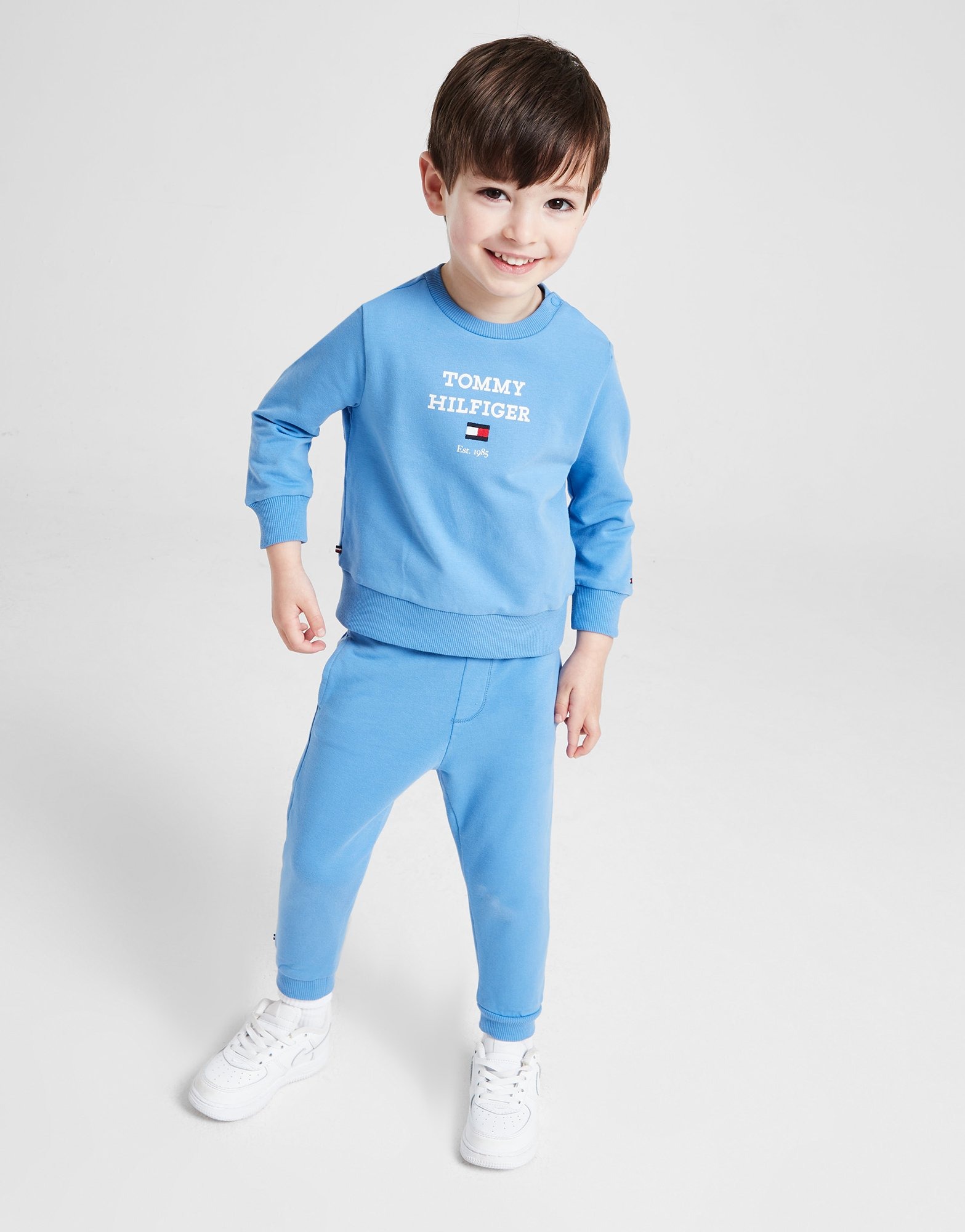 Blue Tommy Hilfiger Flag Logo Tracksuit Infant - JD Sports Global