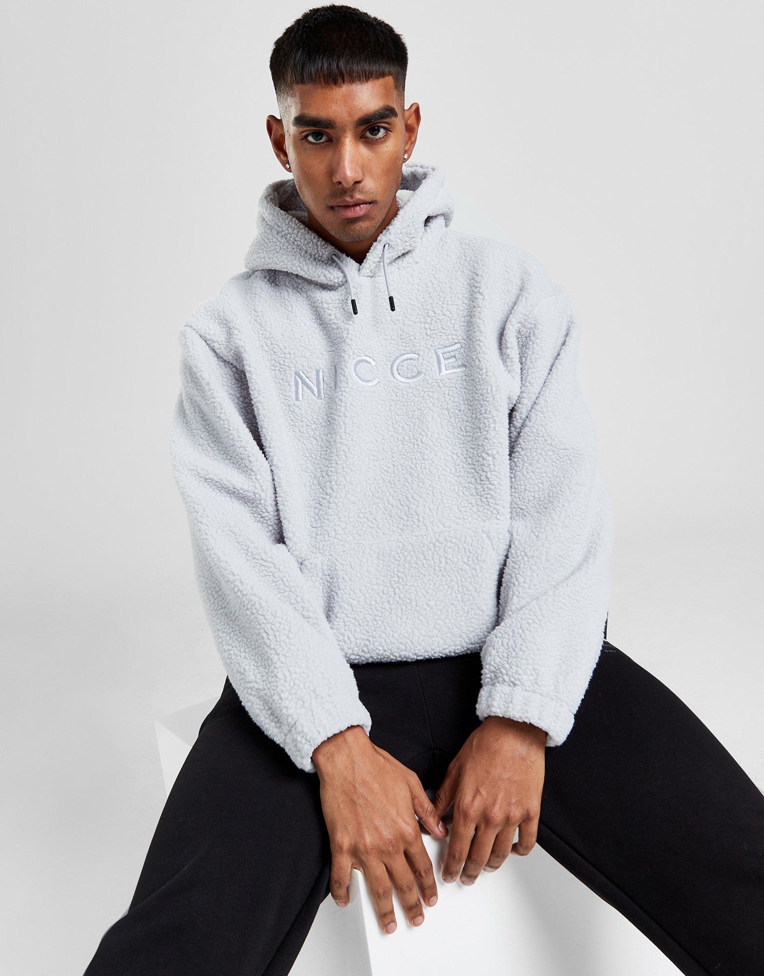 Grey Nicce Mercury Hoodie JD Sports