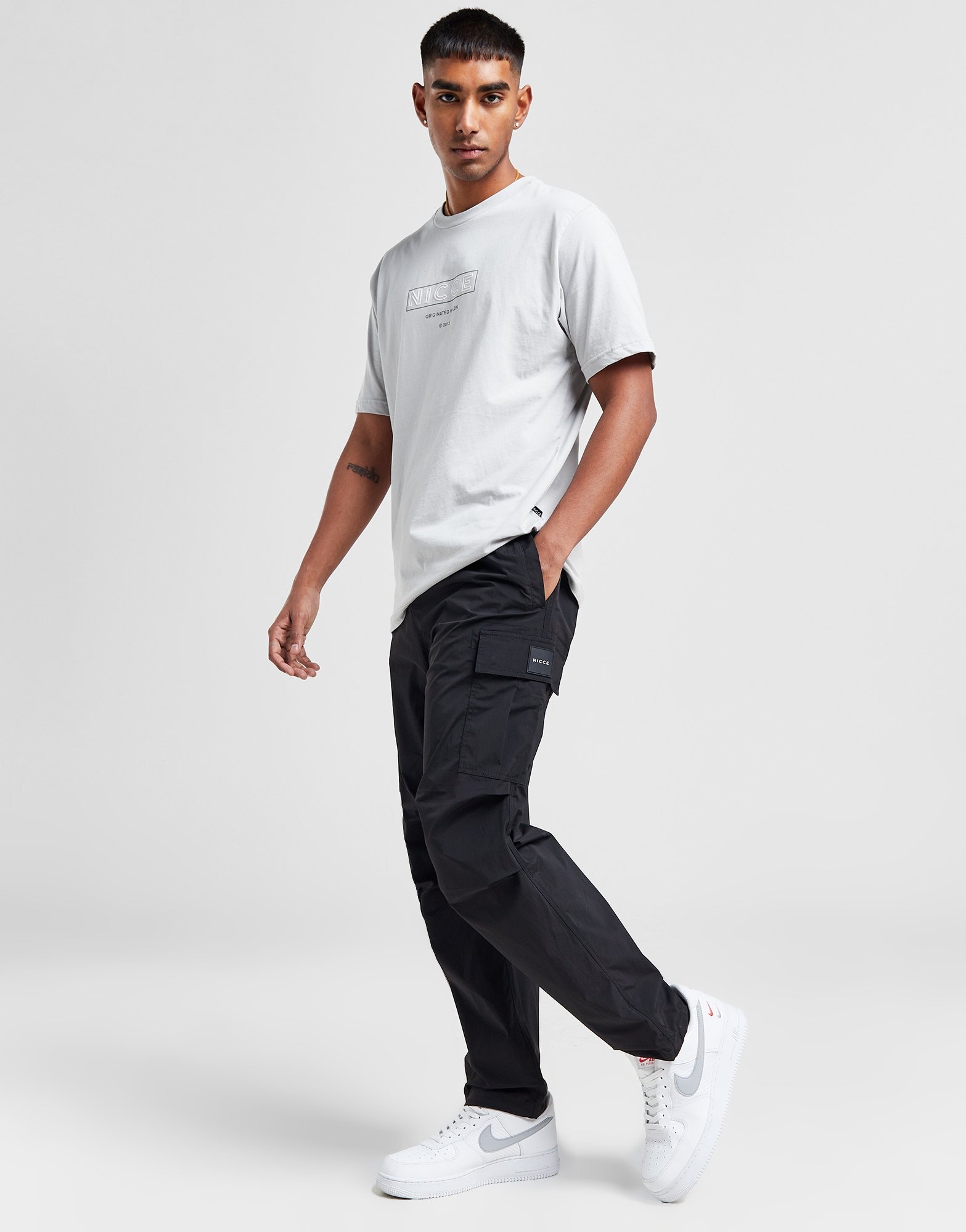 Black Nicce Oskar Cargo Pants JD Sports