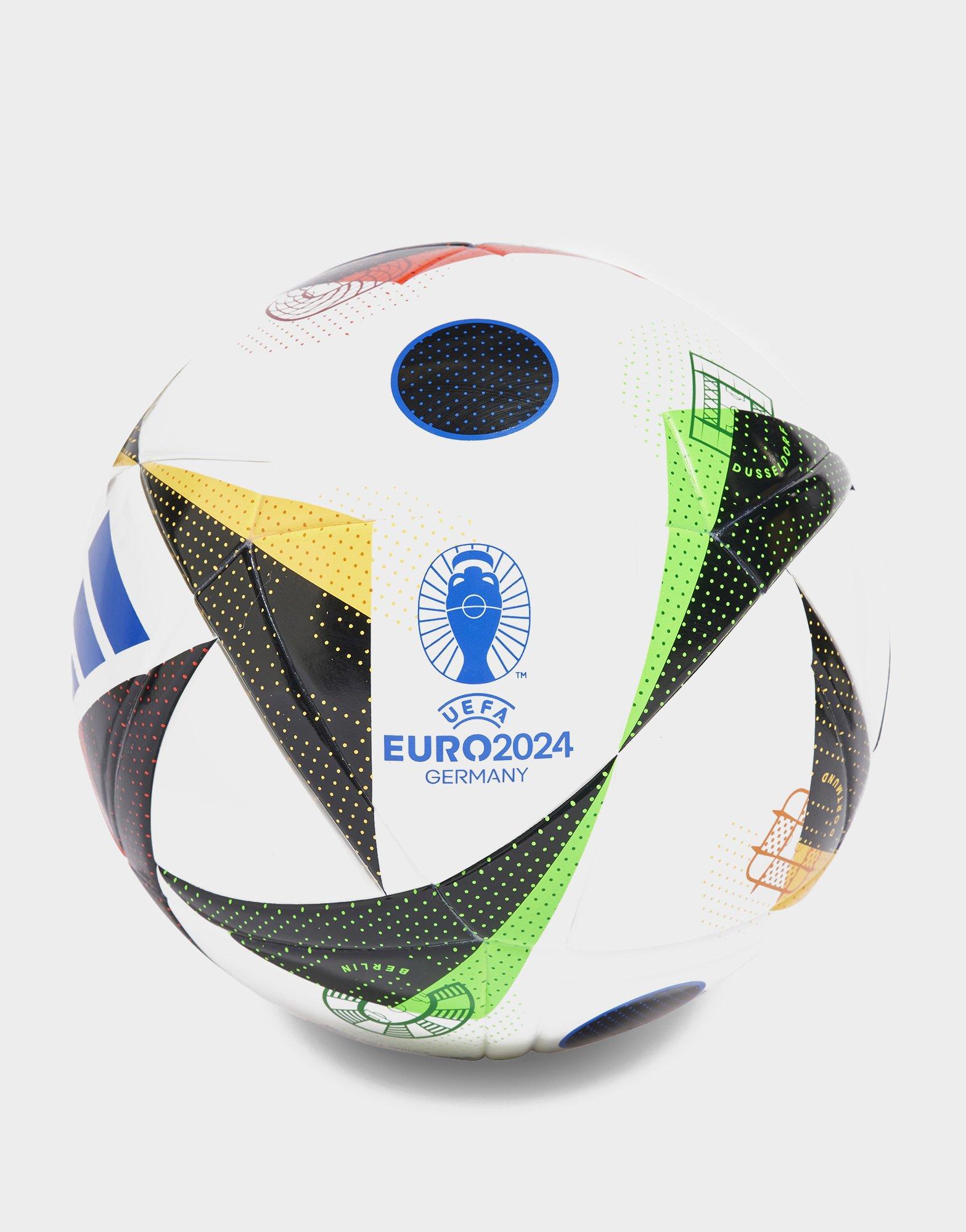 adidas Euro 2024 J350 Football in Bianco JD Sports