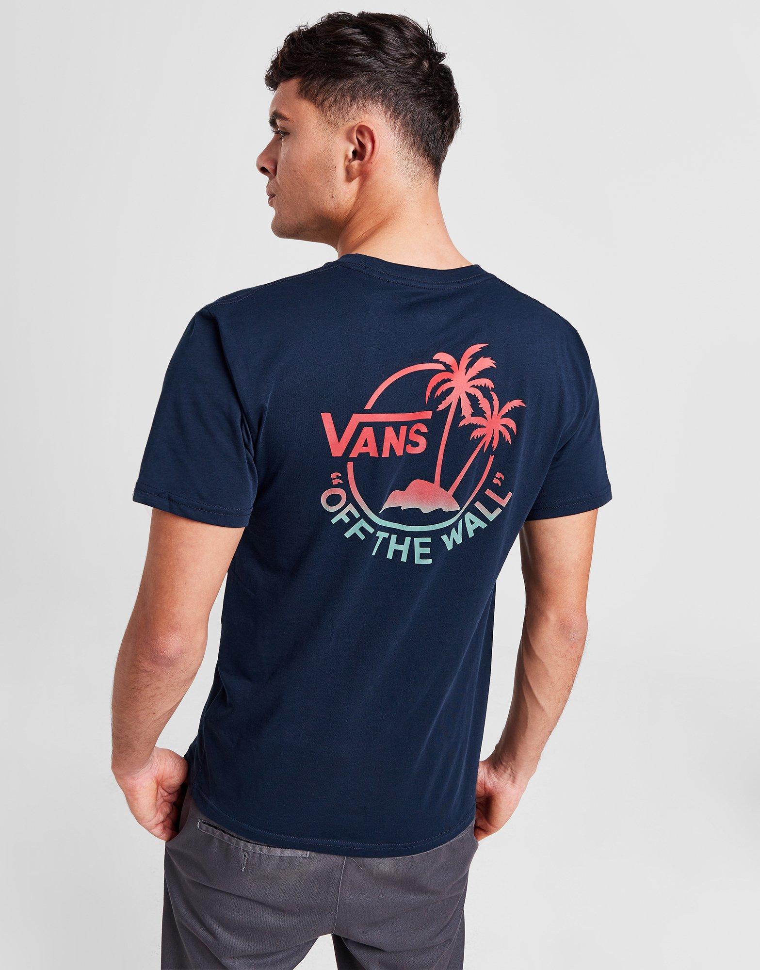 Navy blue vans t 2024 shirt