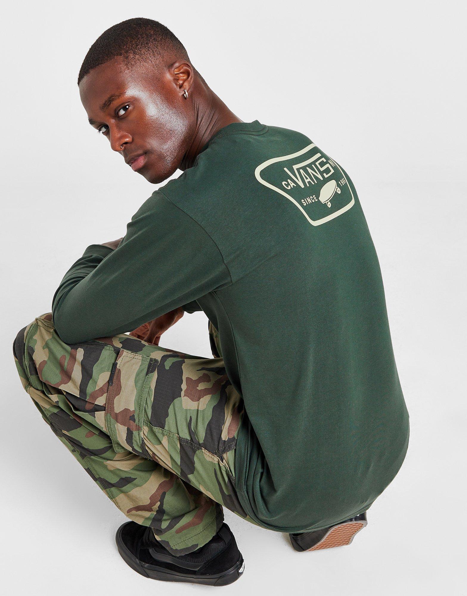 Vans t best sale shirt green