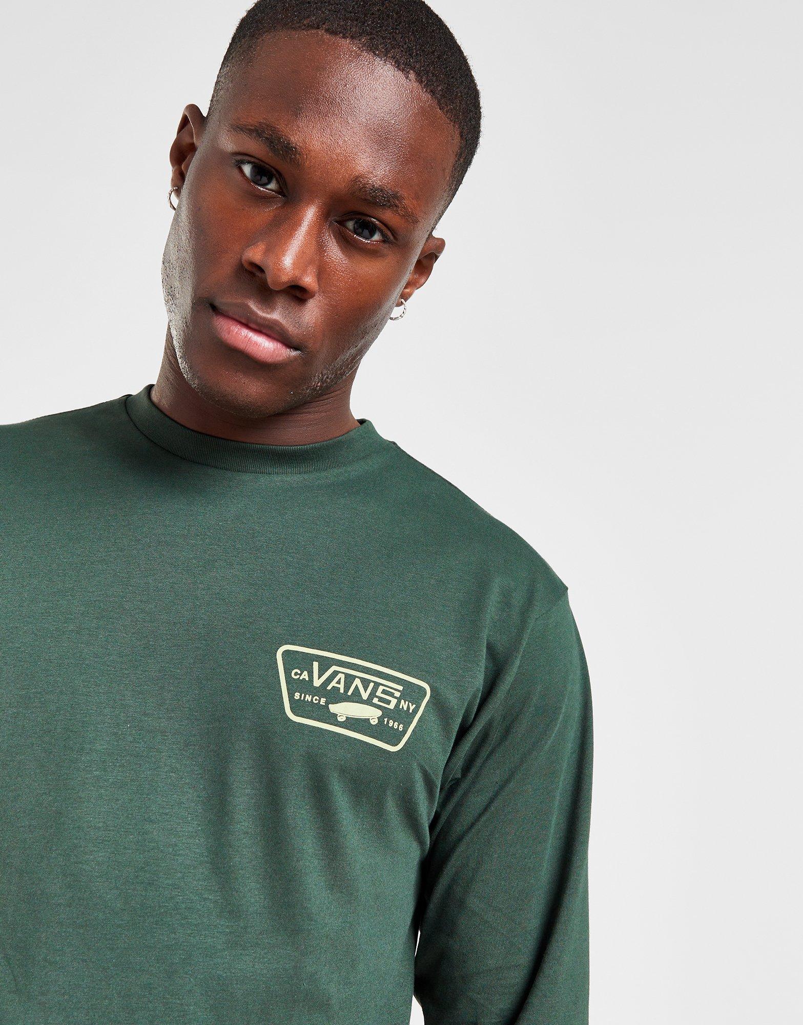 dark green vans t shirt