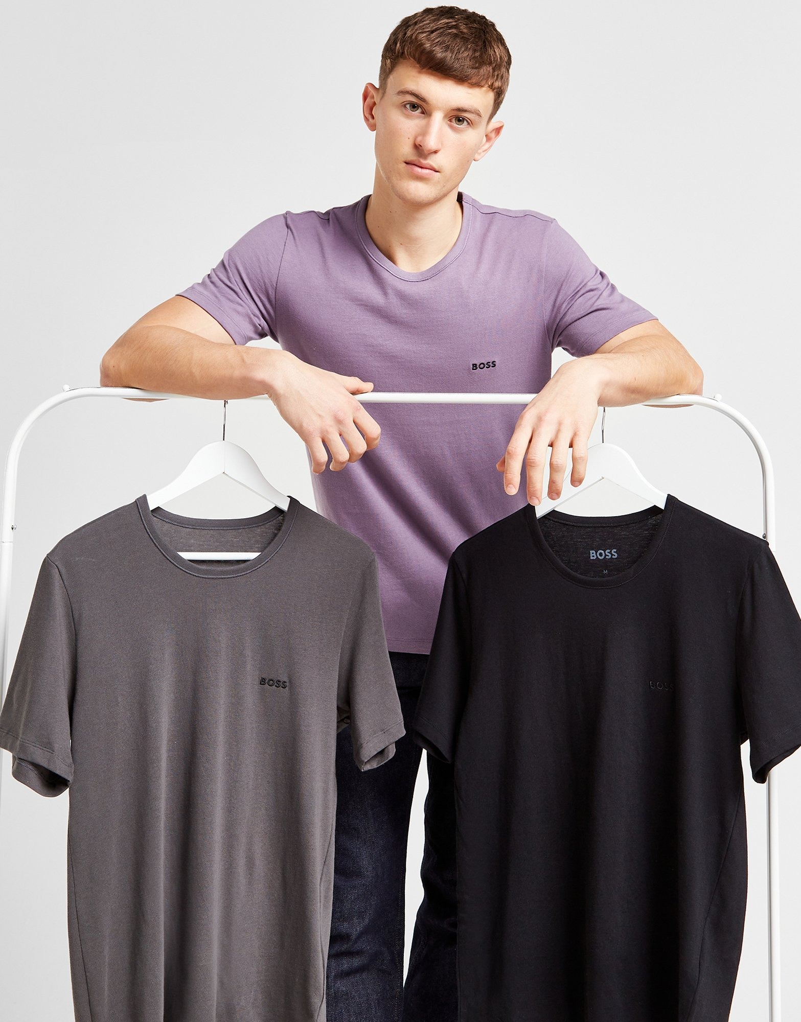 Multi BOSS 3Pack TShirts JD Sports UK