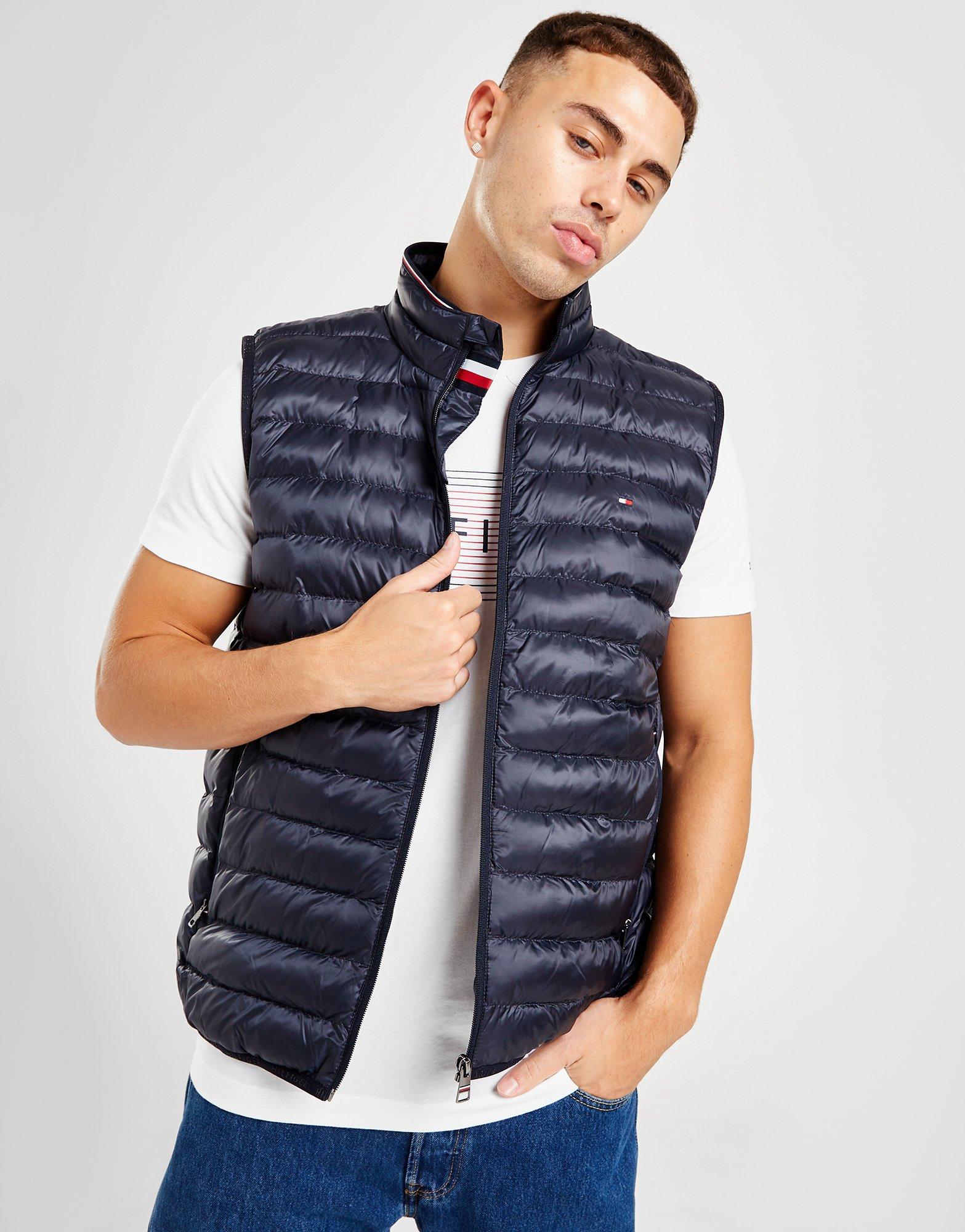 Tommy Hilfiger Baffle Weste Österreich JD - Sports Herren Blau