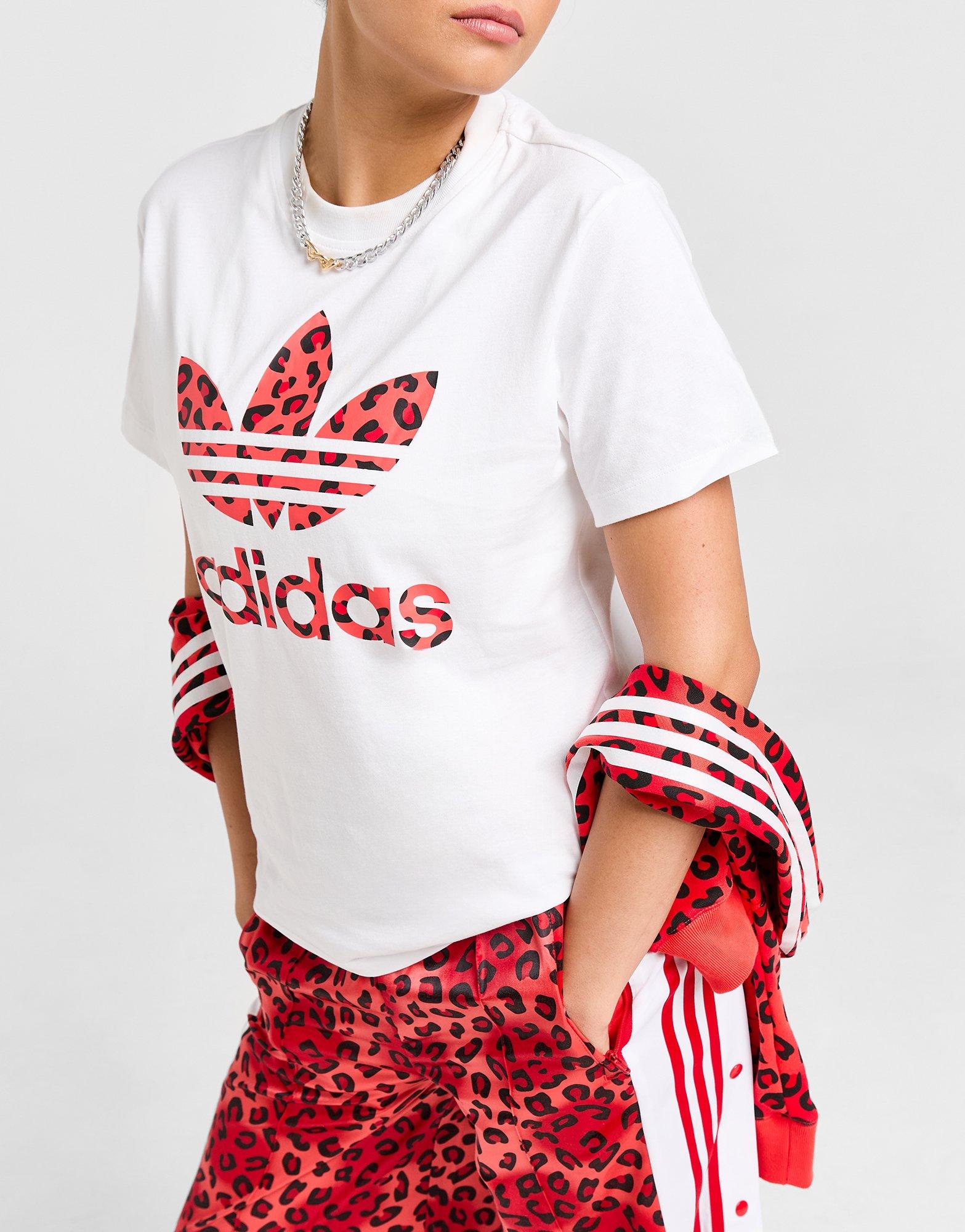 adidas Sportswear Algodão Sportswear Leopard Preto