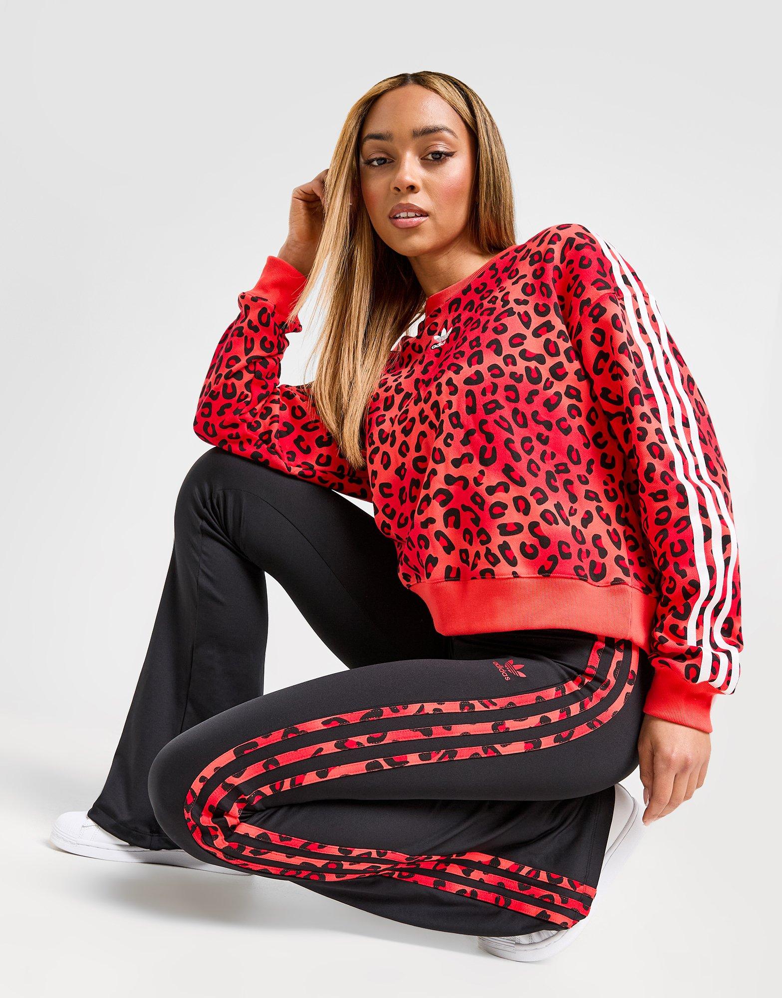 Adidas snake best sale print tracksuit