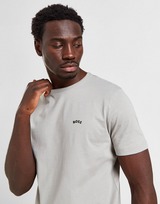 BOSS T-Shirt con Logo Curvo
