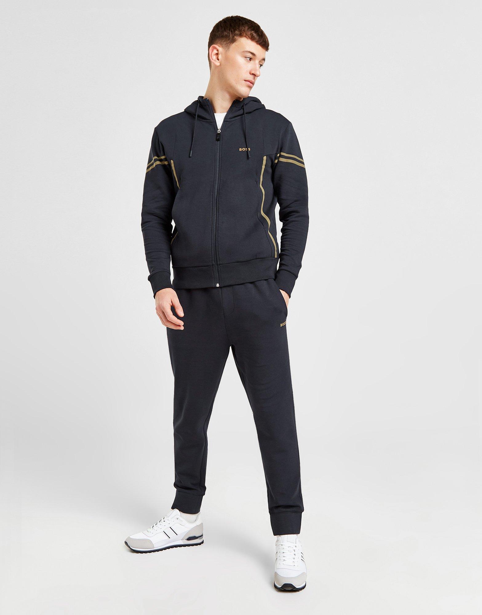 BOSS Pixel Full Zip Hooded Tracksuit