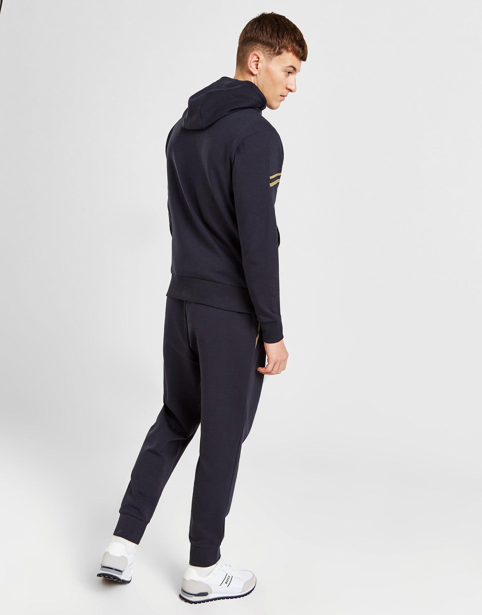 BOSS Pixel Full Zip Hooded Tracksuit