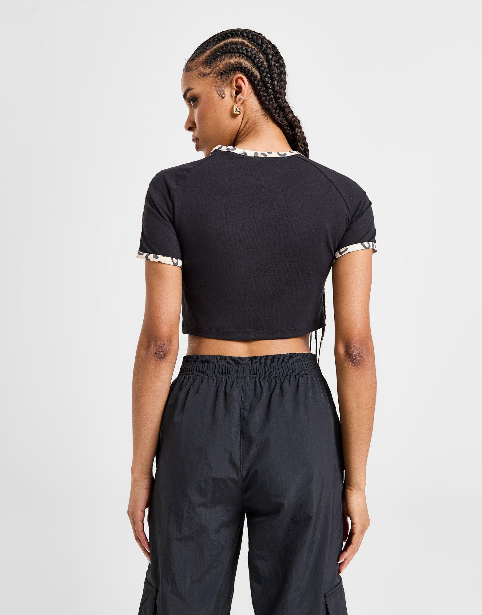 adidas Originals 3-Stripes Leopard Baby T-Shirt