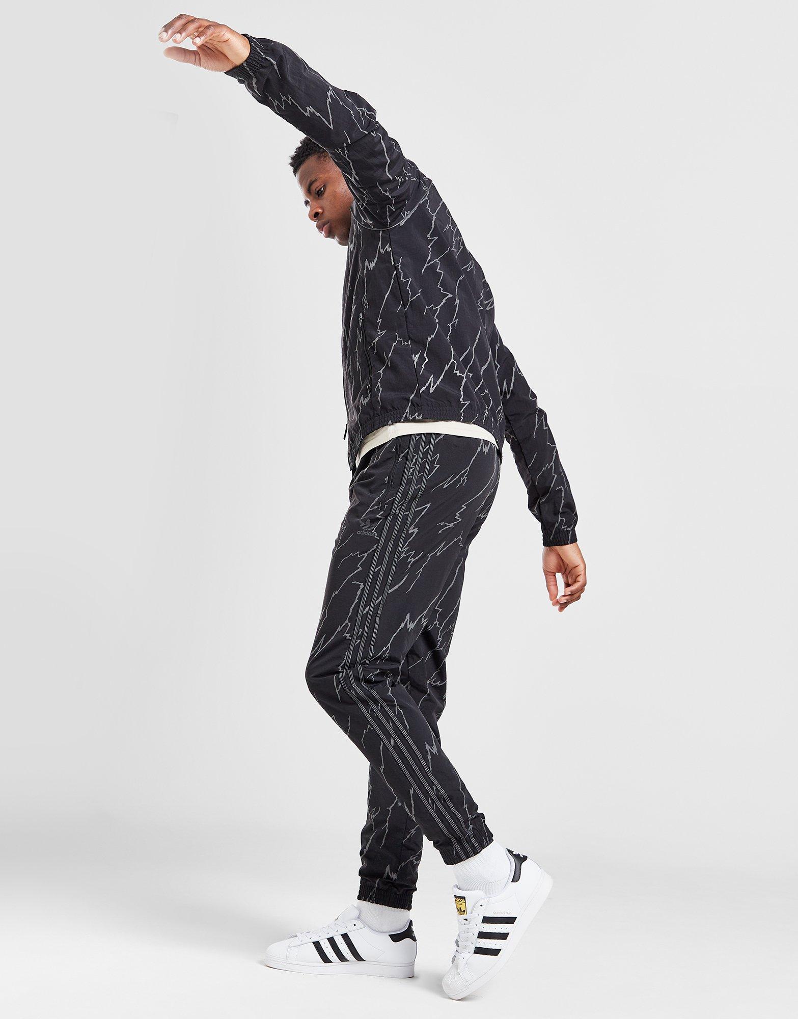 allover print track suit