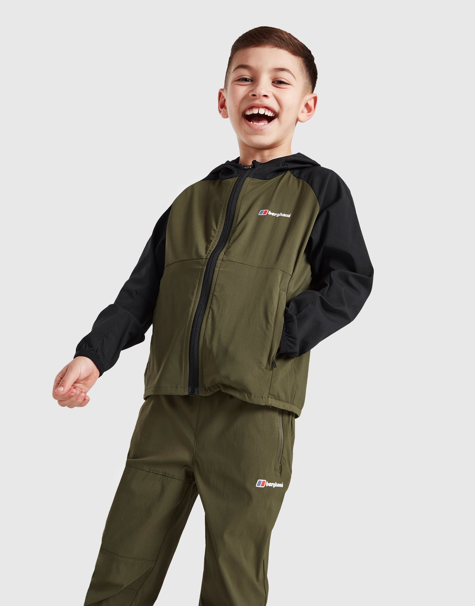 Green Berghaus Formo Tracksuit Children JD Sports