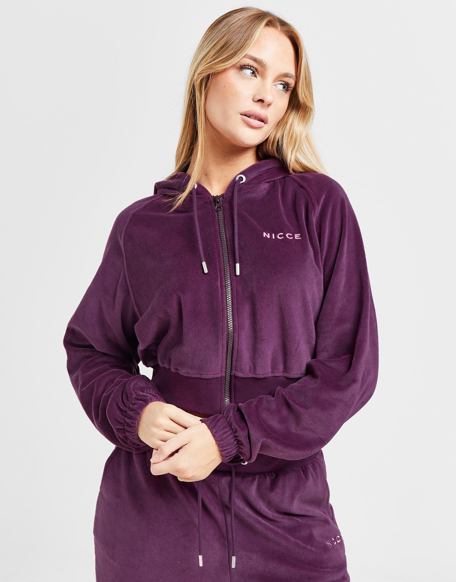 Purple outlet nicce hoodie