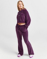 Nicce Velour Flare Track Pants