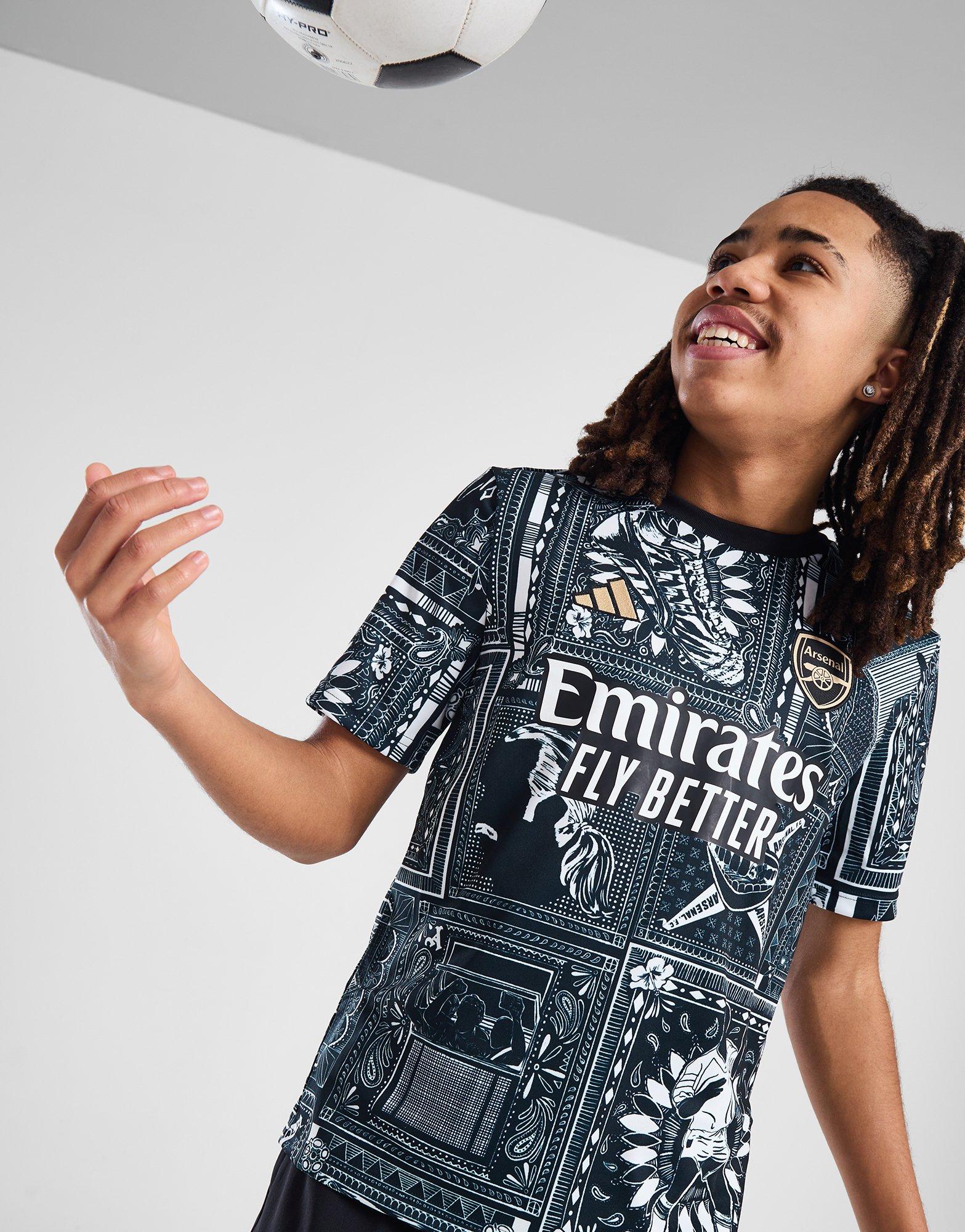 adidas Arsenal FC Ian Wright Pre Match Shirt Junior