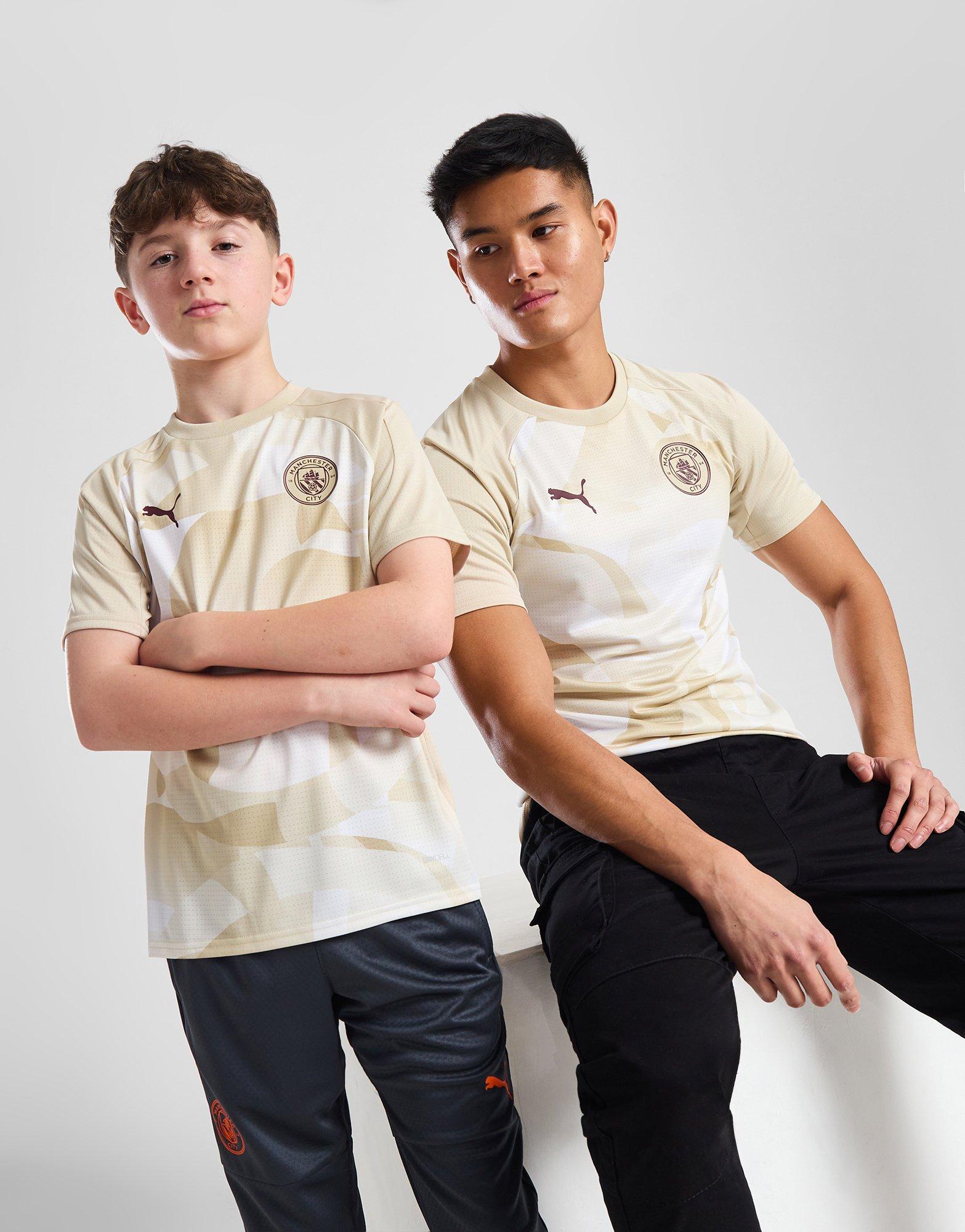 Puma Manchester City FC Pre Match Shirt Junior