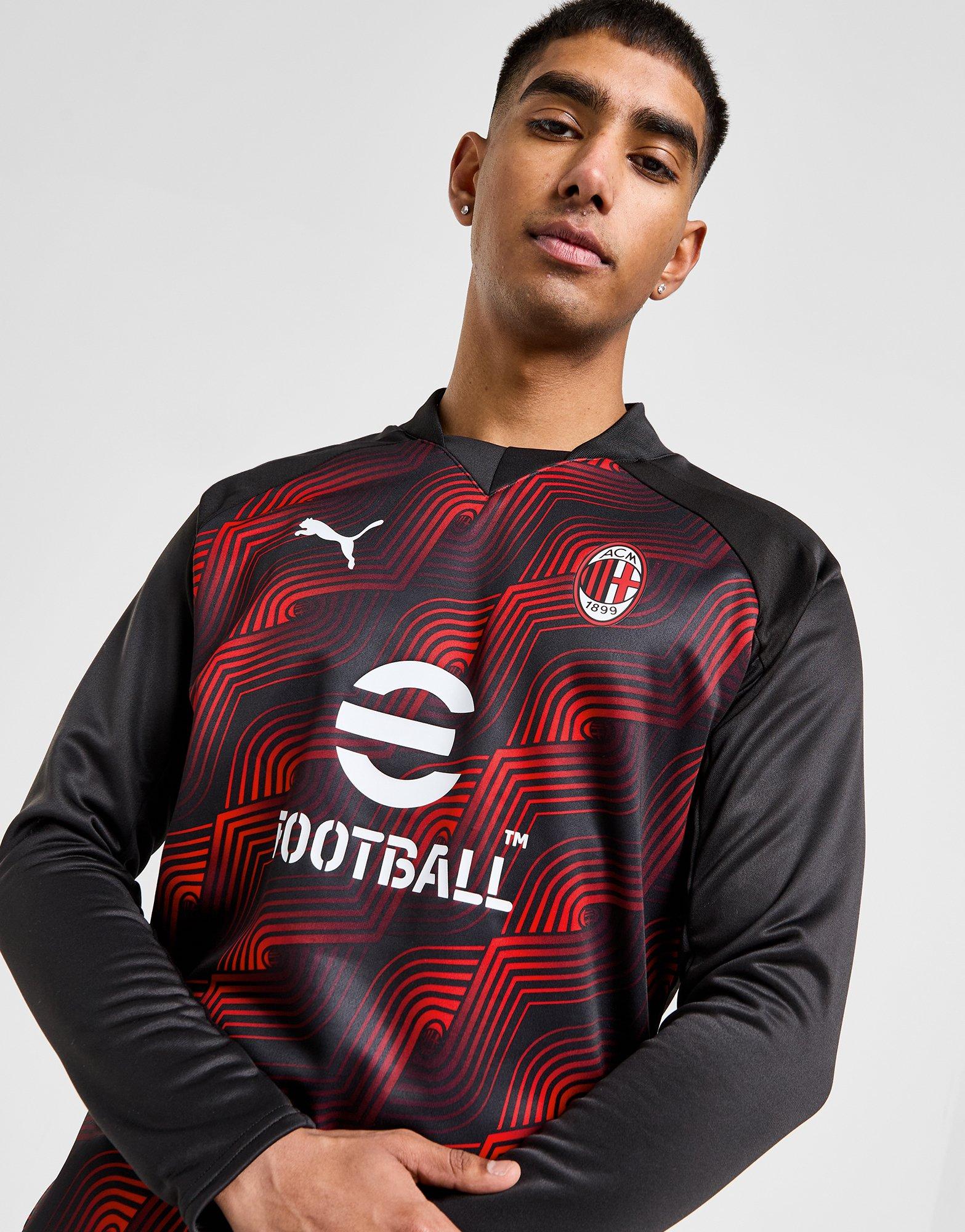 Puma AC Milan Long Sleeve Pre Match Shirt