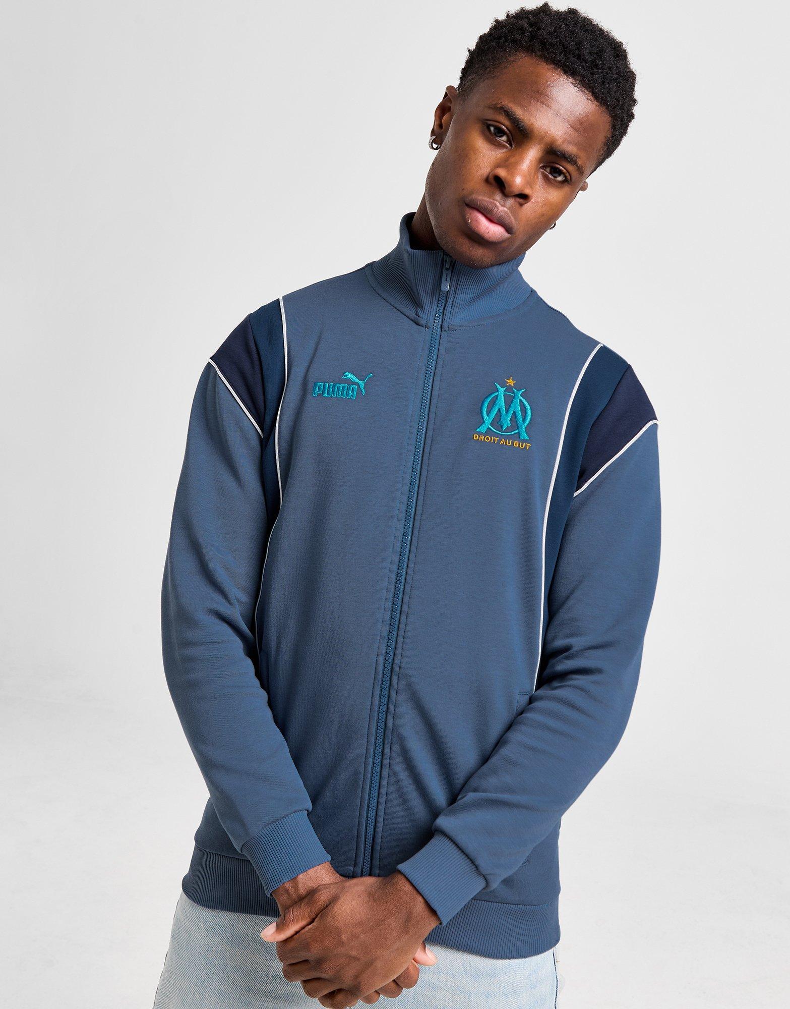 Blue Puma Olympique Marseille Arc Track Top