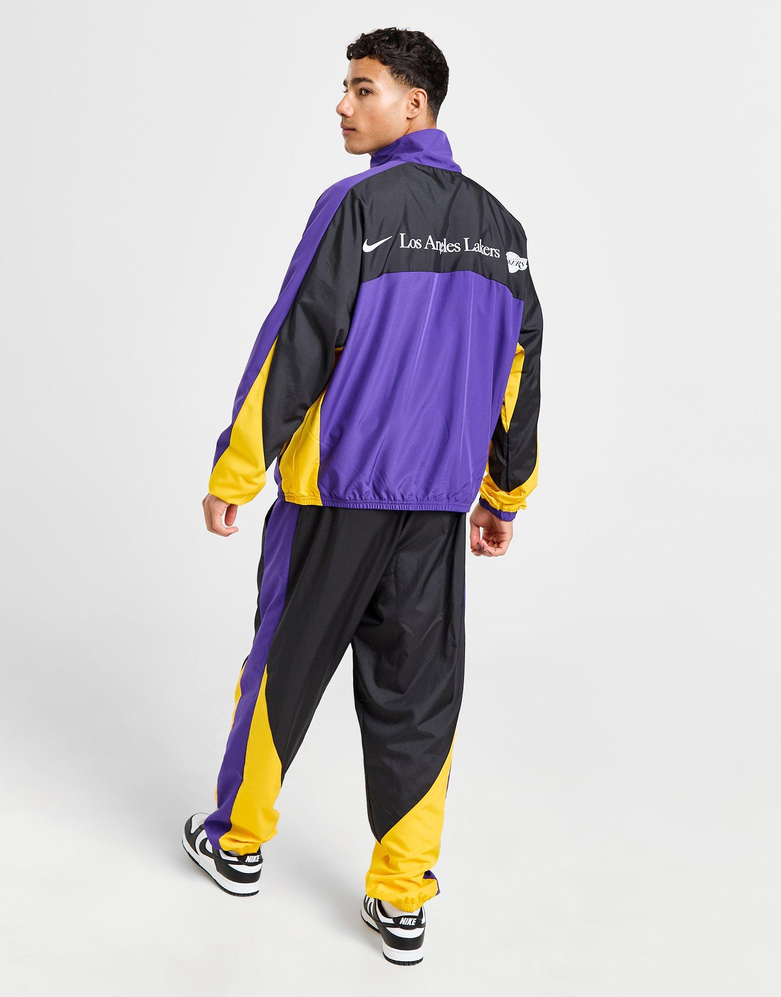 Nike La Lakers Courtside Track Suit jaket Pants Set Nigeria