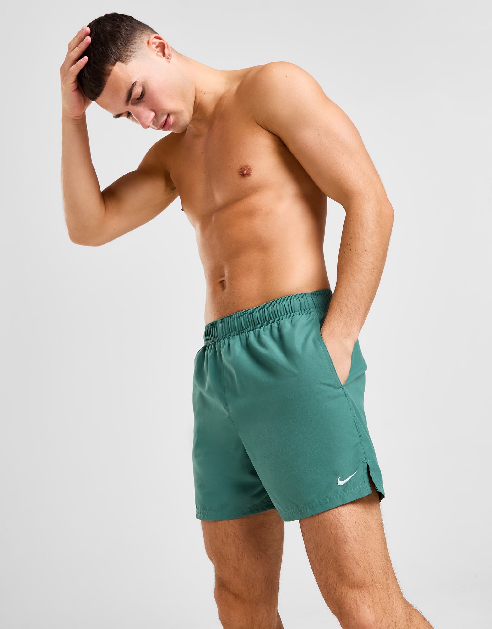 Green Nike Core Swim Shorts JD Sports