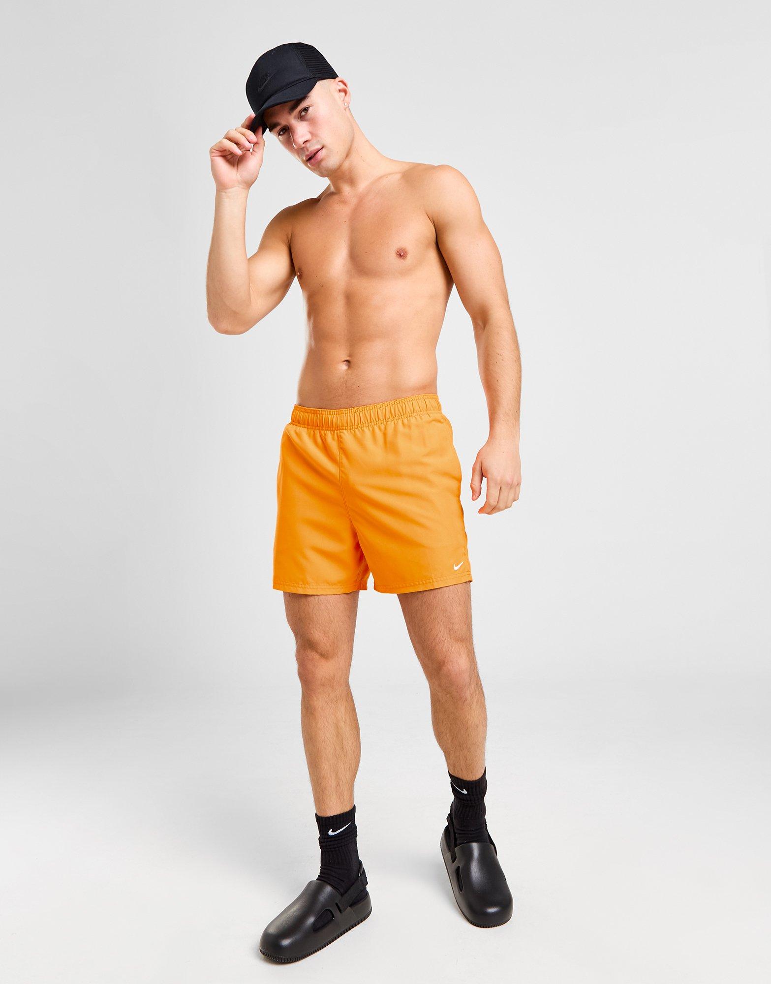 Orange Nike Core Swim Shorts JD Sports UK