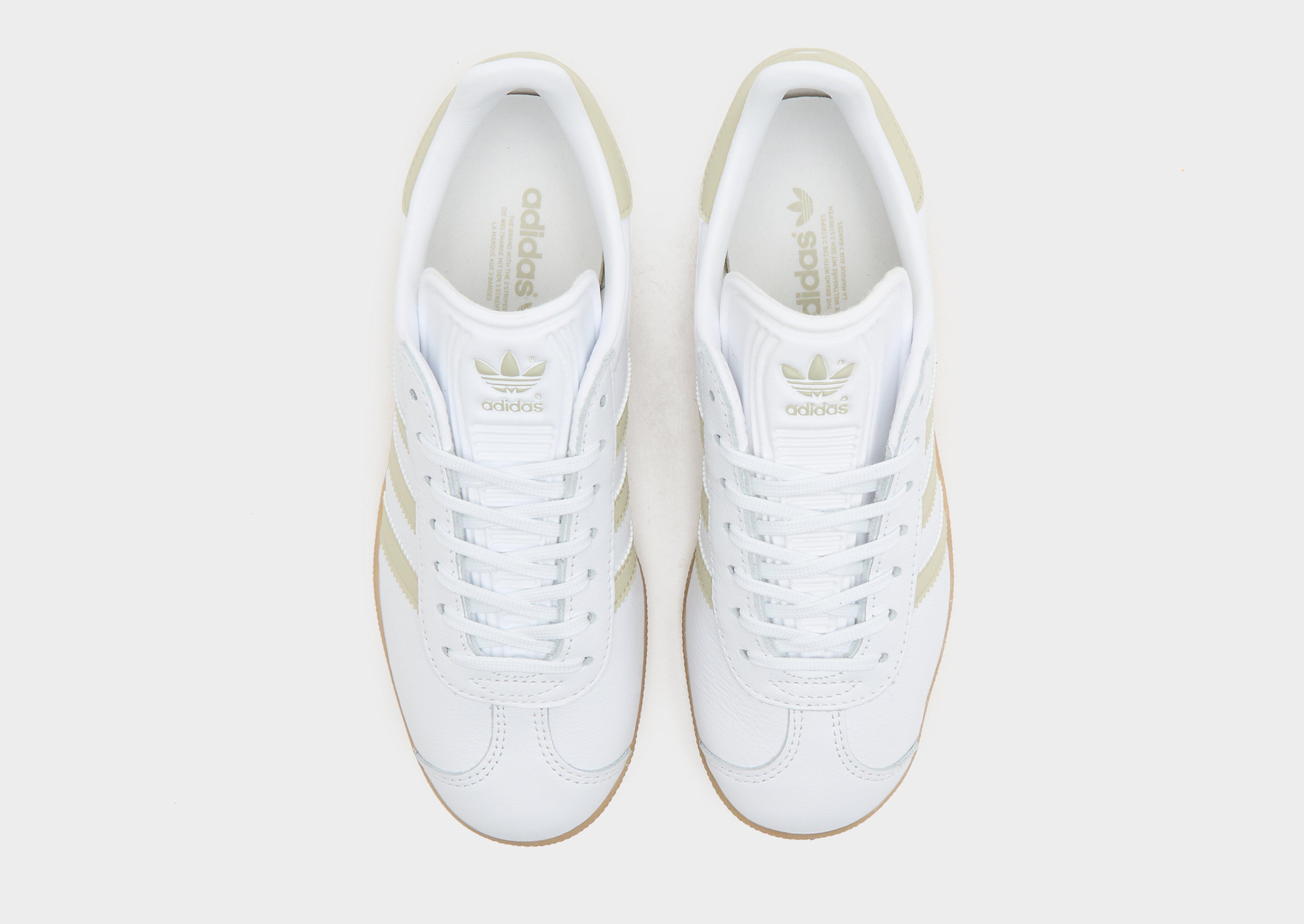 Gazelle adidas blanche femme best sale