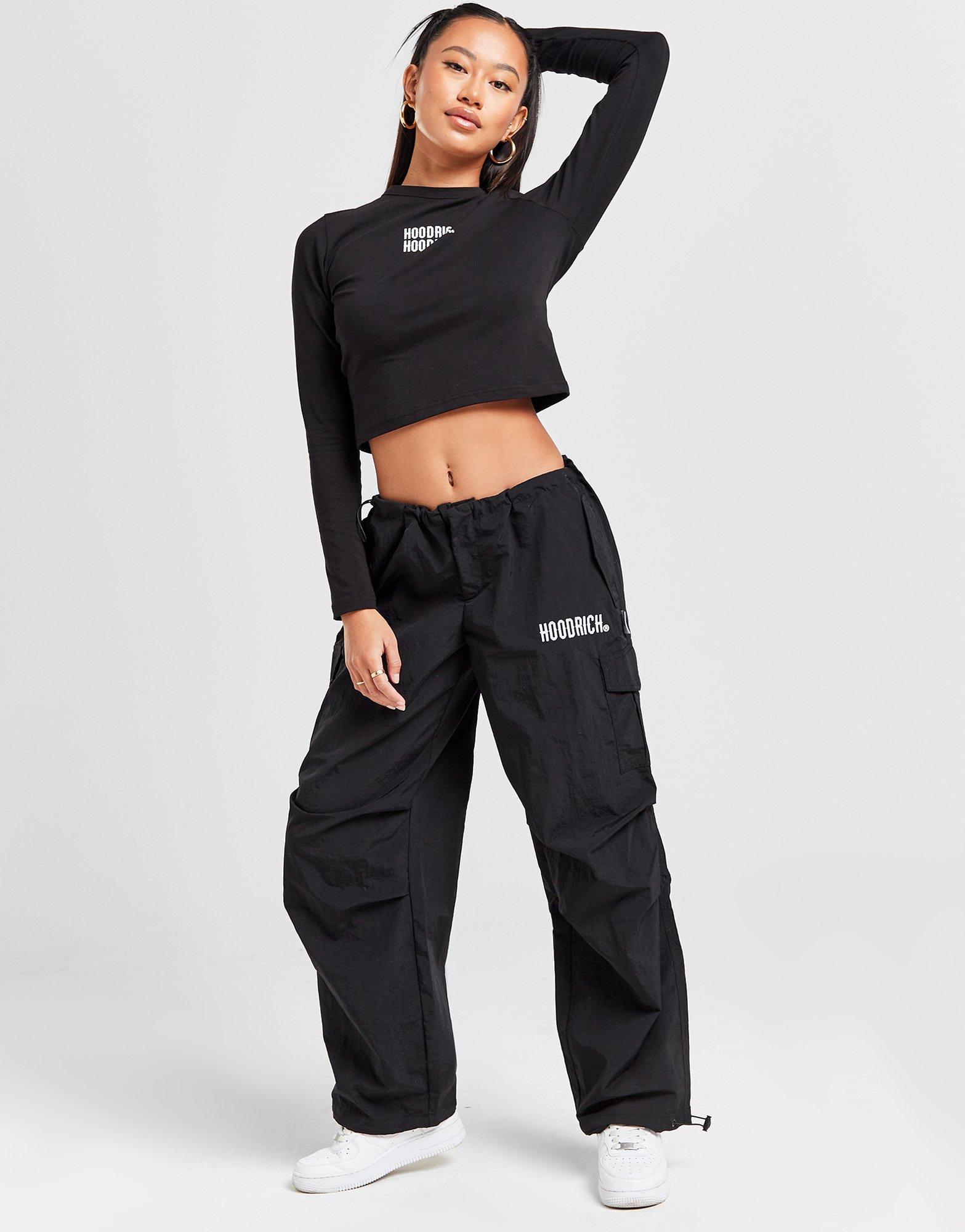 Black Hoodrich Parachute Pants - JD Sports Global