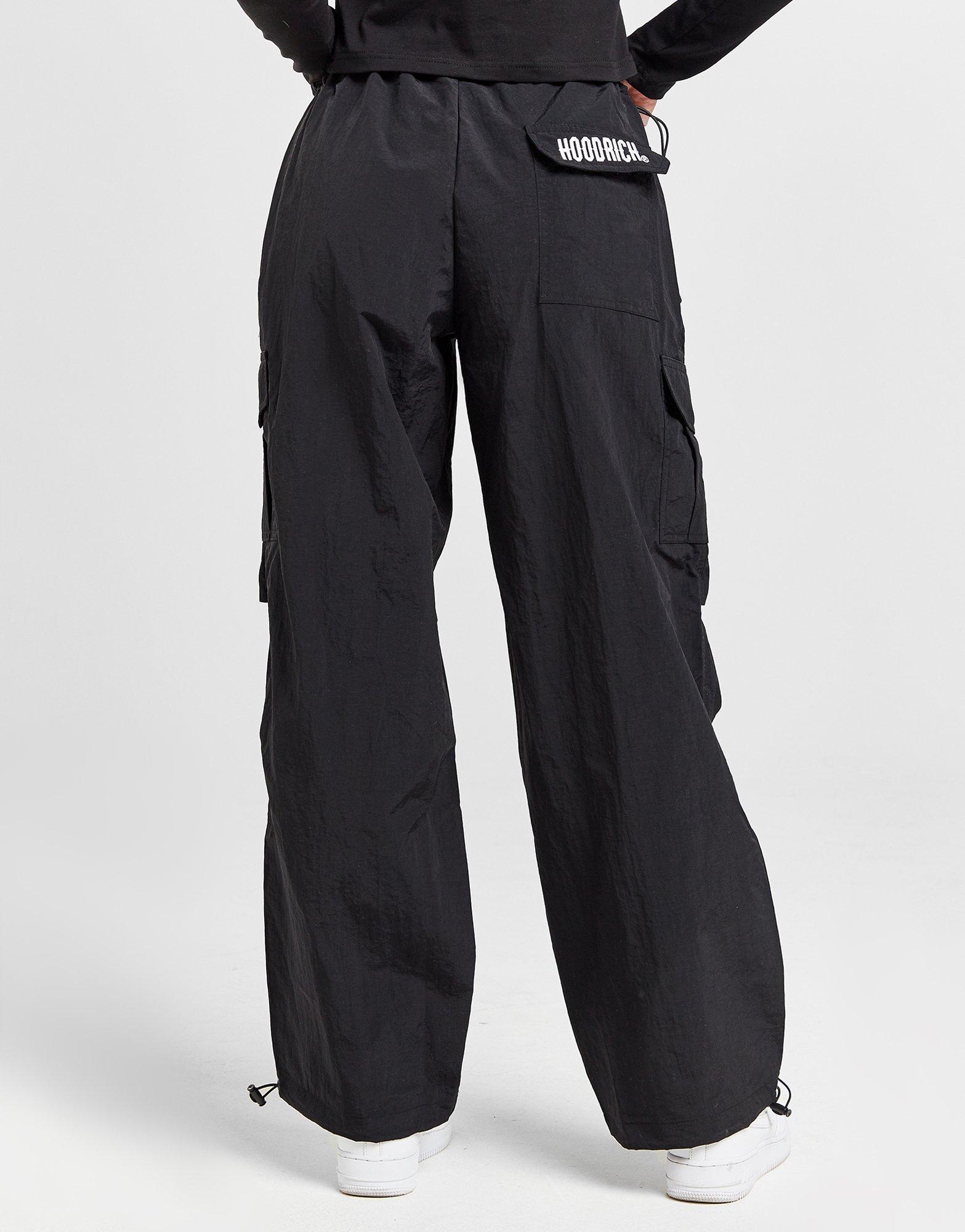 Black Hoodrich Parachute Pants