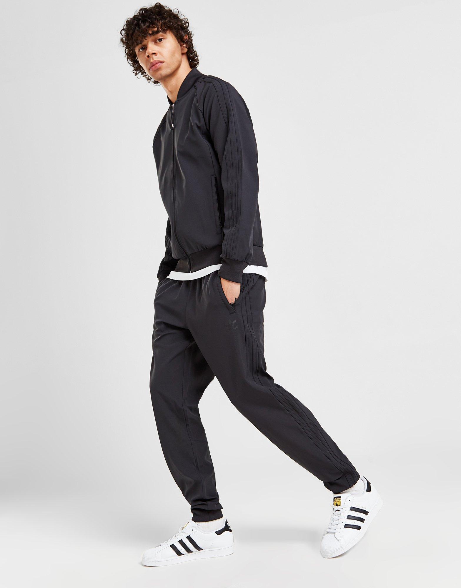 Black adidas Originals SST Track Pants - JD Sports