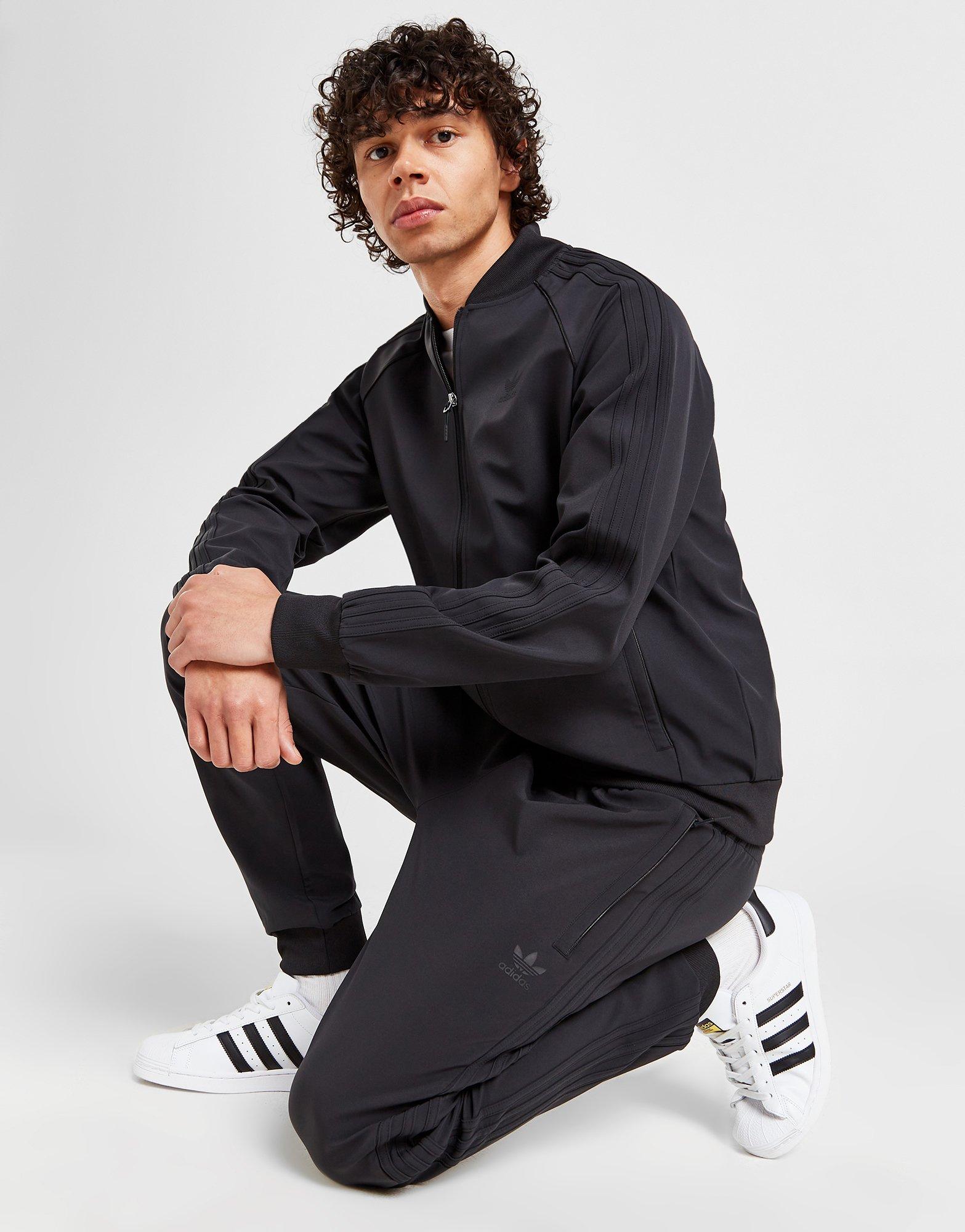 Black adidas Originals SST Track Pants - JD Sports