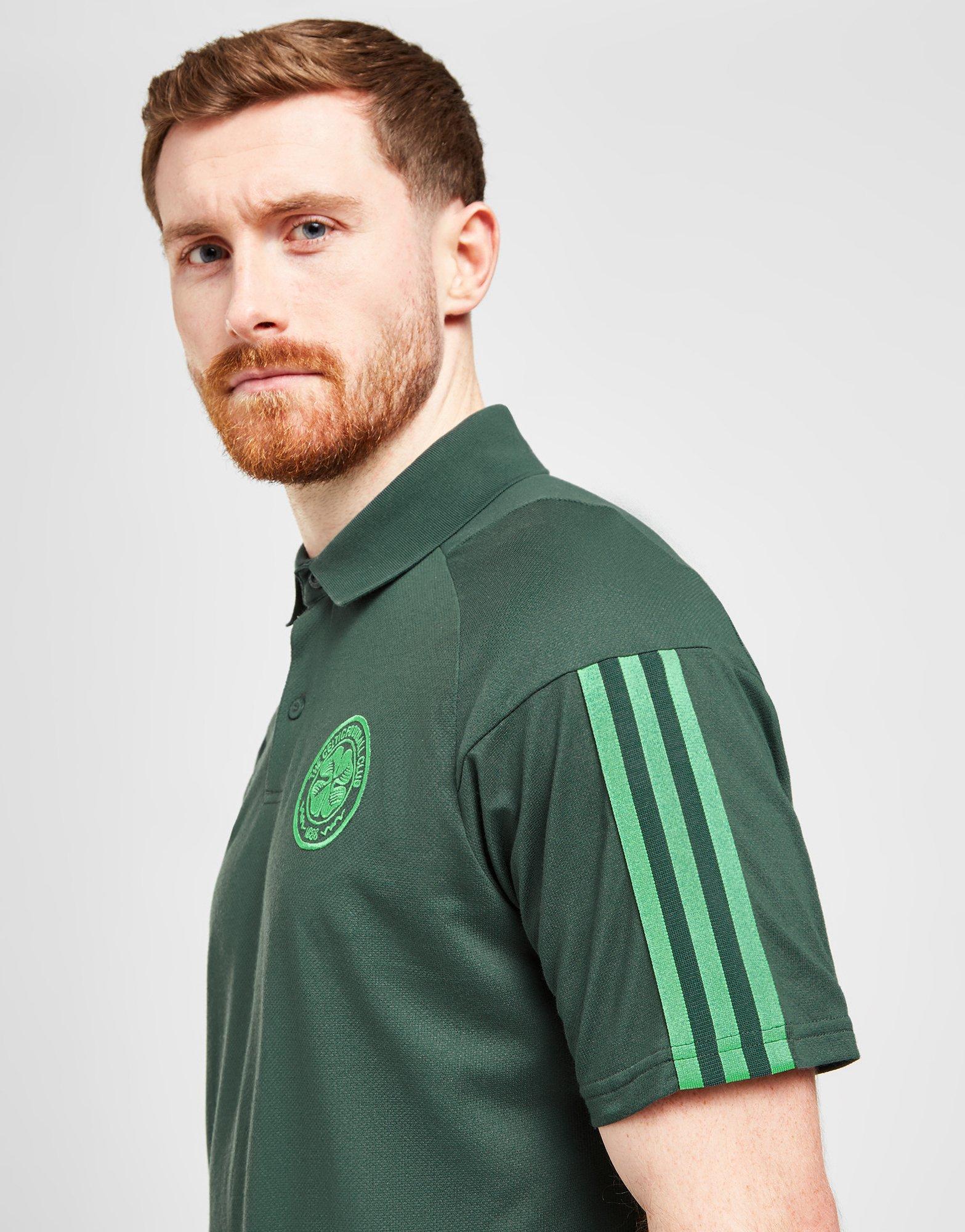 adidas Celtic FC Cotton Polo Shirt