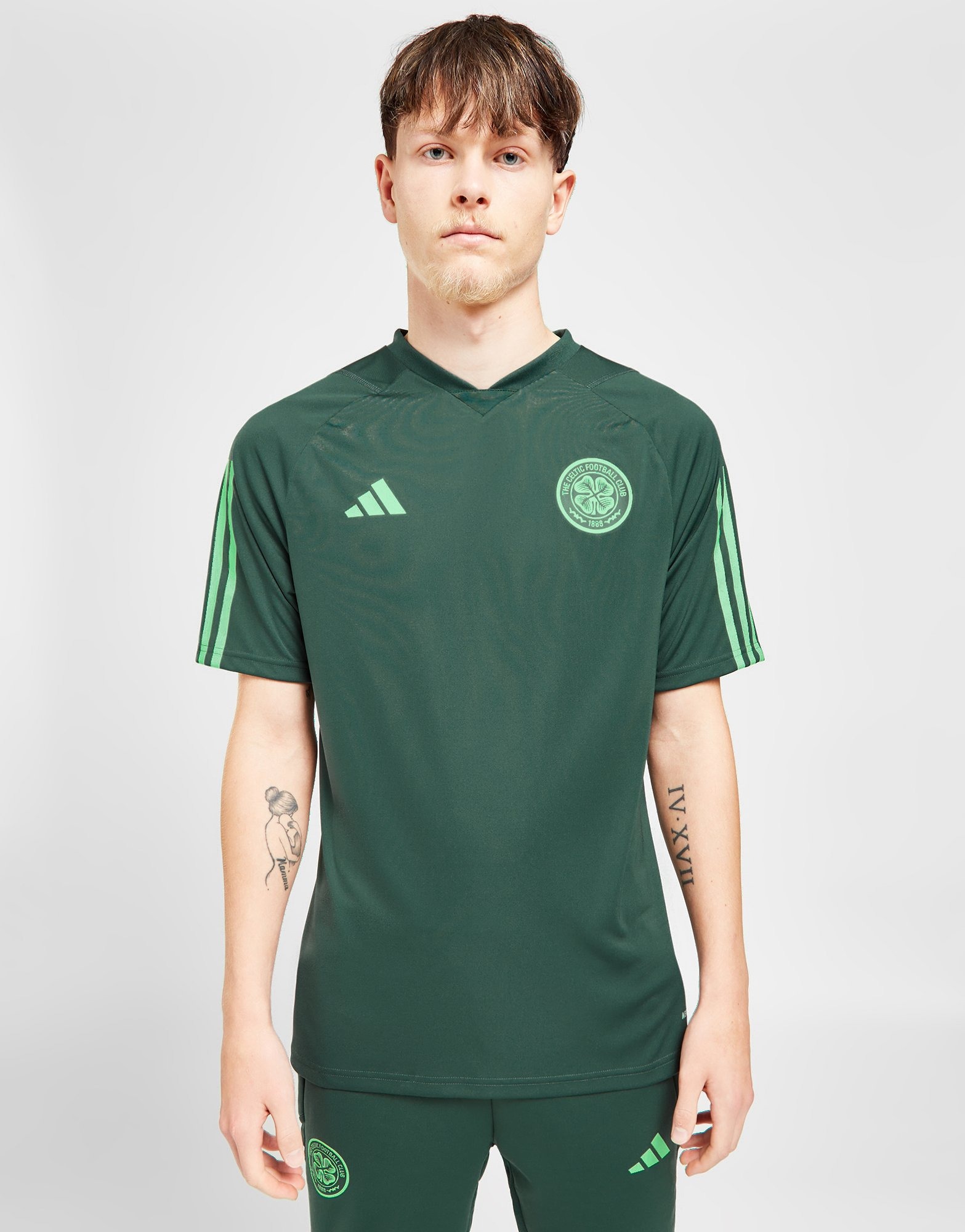 Green adidas Celtic Training Shirt JD Sports Malaysia