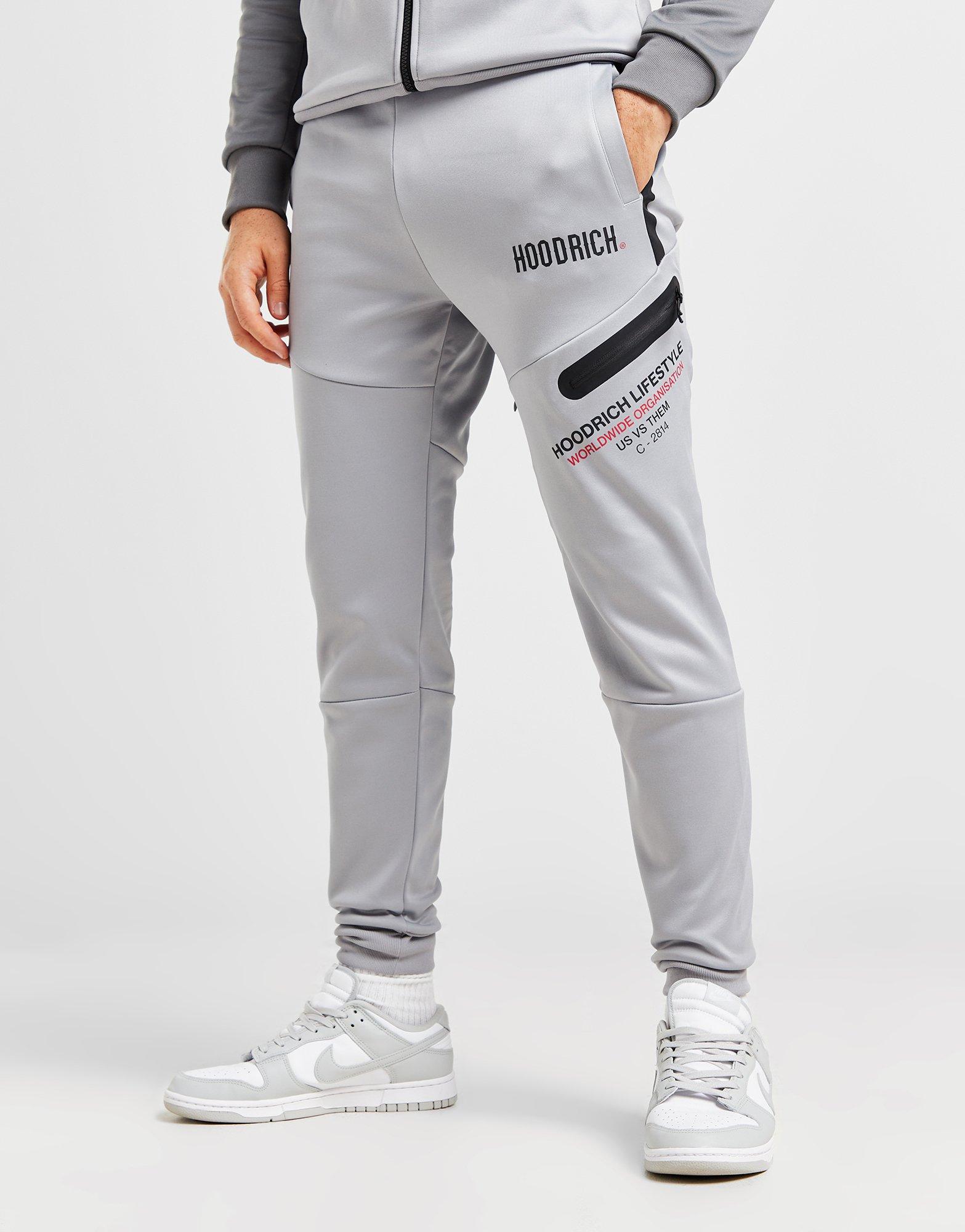 Champion Basket Pantalone Con Polsini e Logo Esteso sulla Gamba Nero Bambino