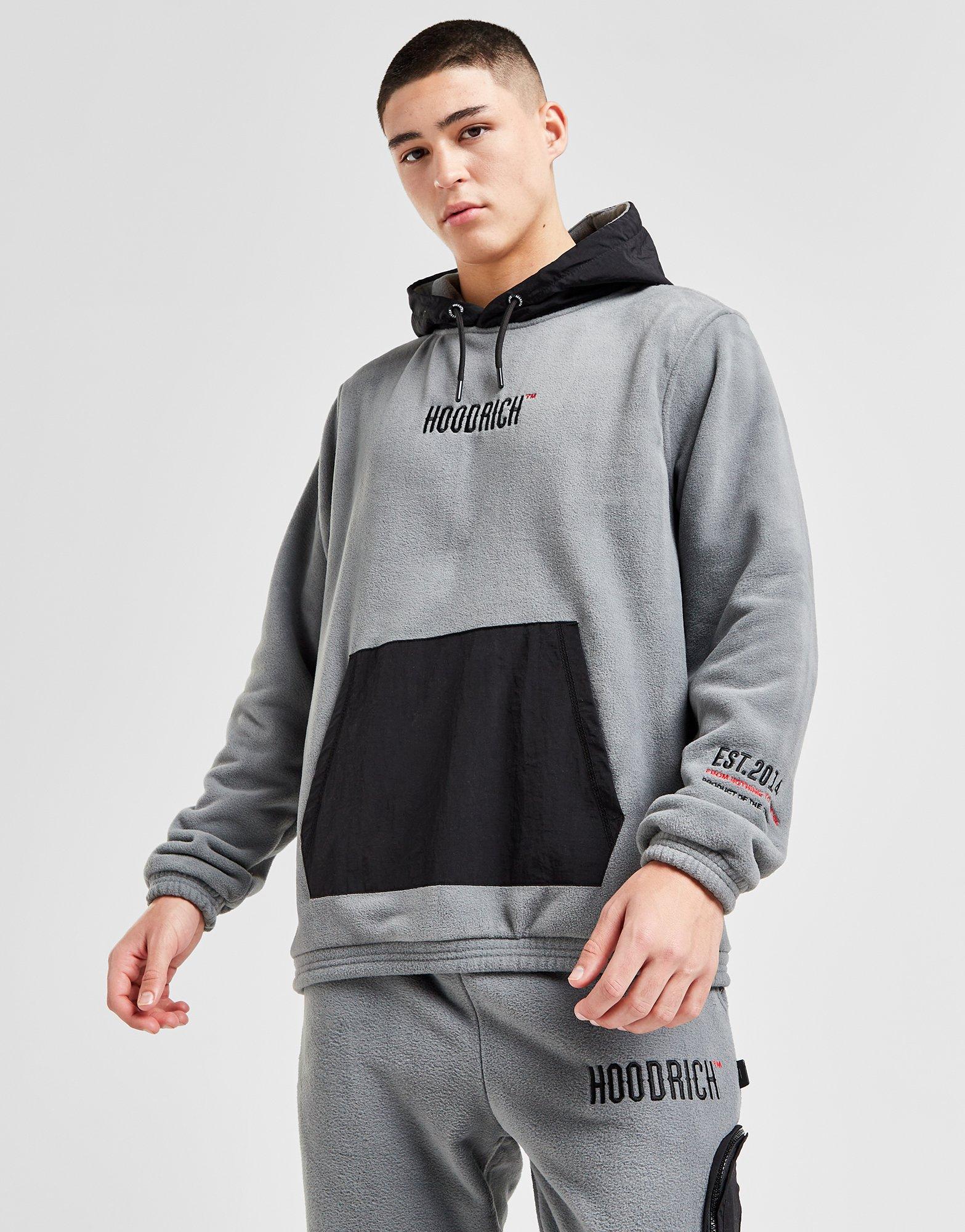 Grey Hoodrich Everest Hoodie | JD Sports UK