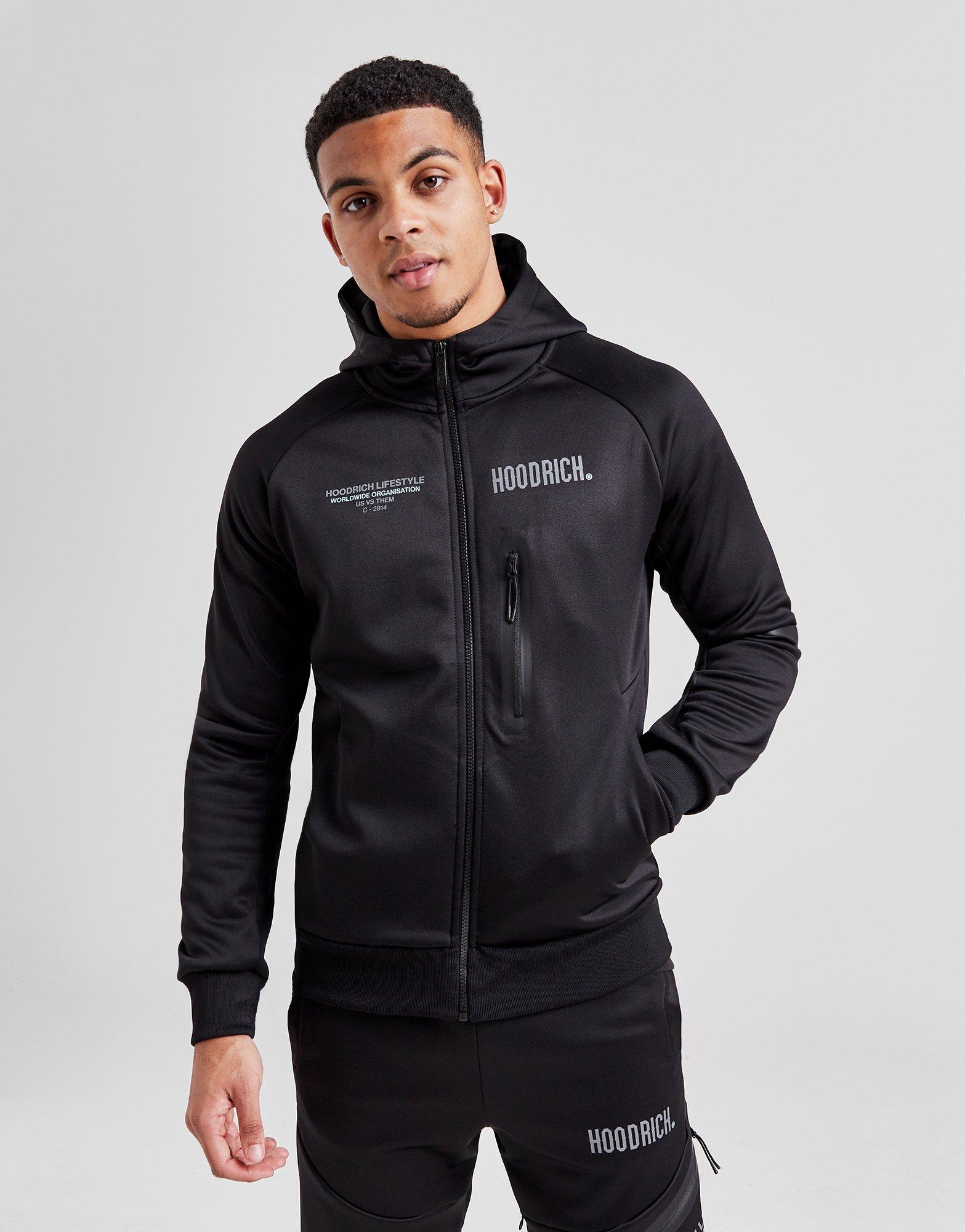 Black Hoodrich Cycle Full Zip Hoodie