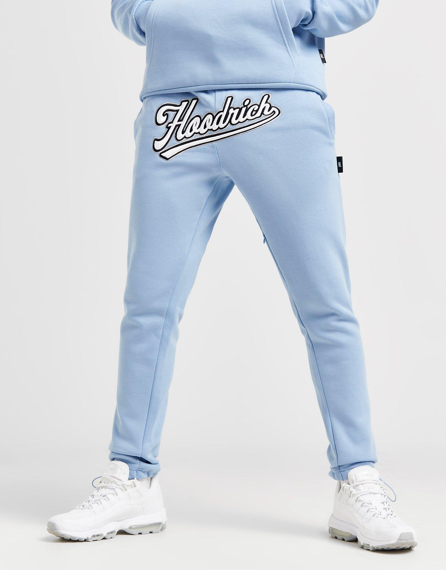 Light blue hot sale tracksuit bottoms